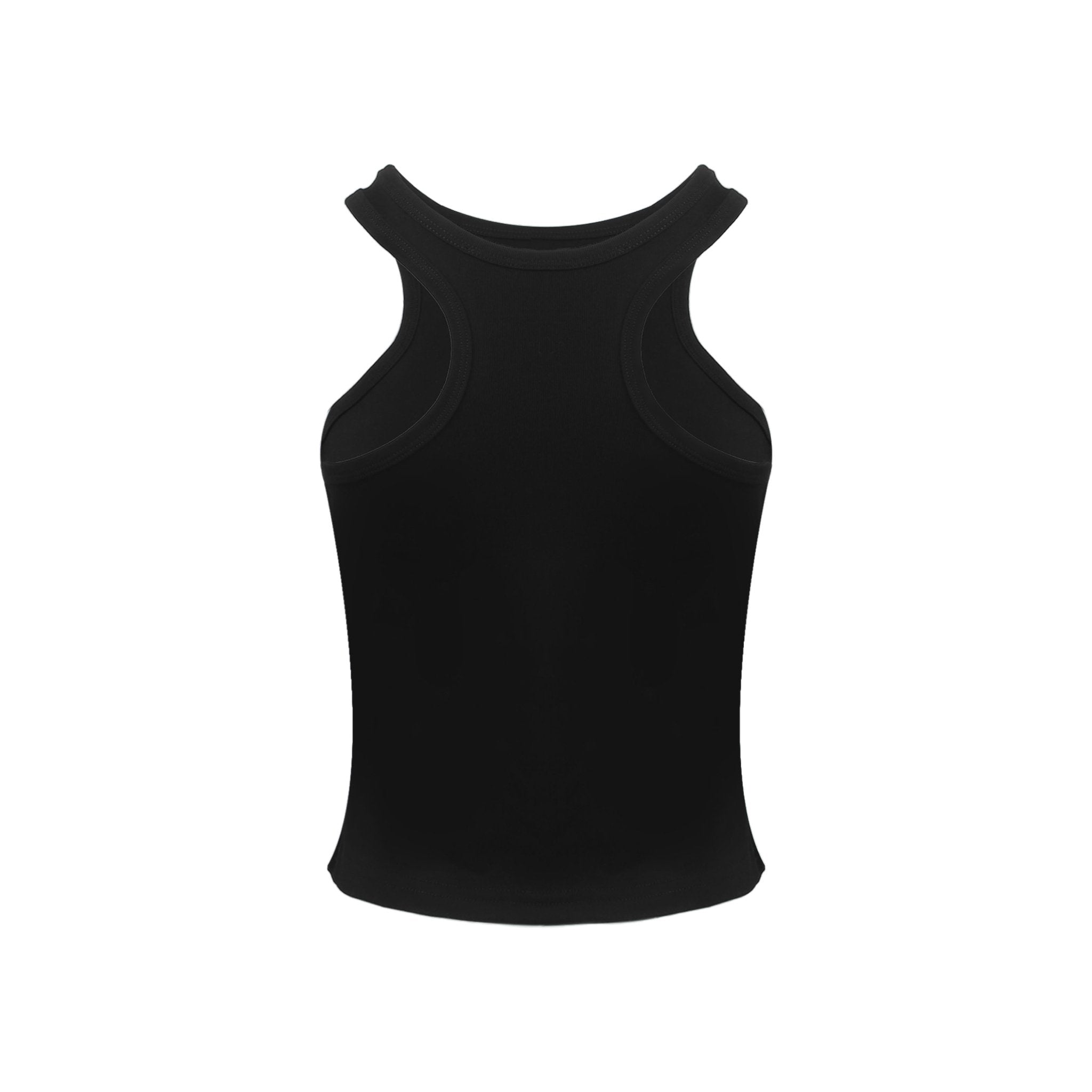 ANN ANDELMAN Black Irregular Vest | MADA IN CHINA