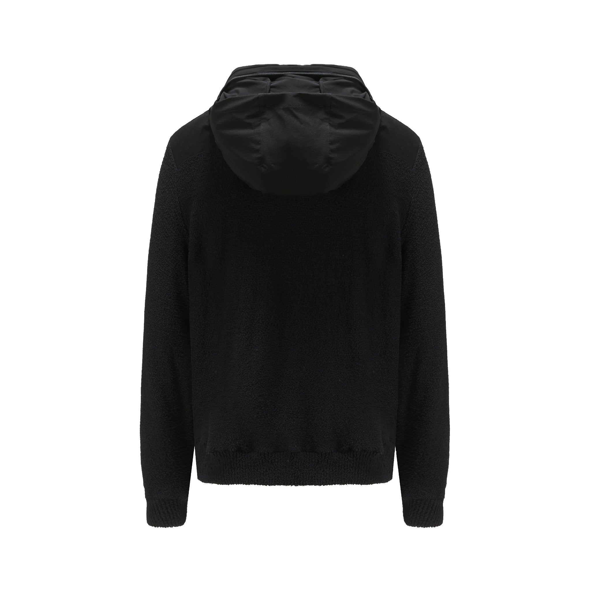 STAFFONLY Black Long Bull Sweatshirt | MADA IN CHINA