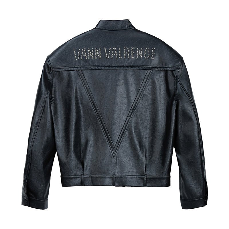 VANN VALRENCÉ Black Motor Jacket | MADA IN CHINA