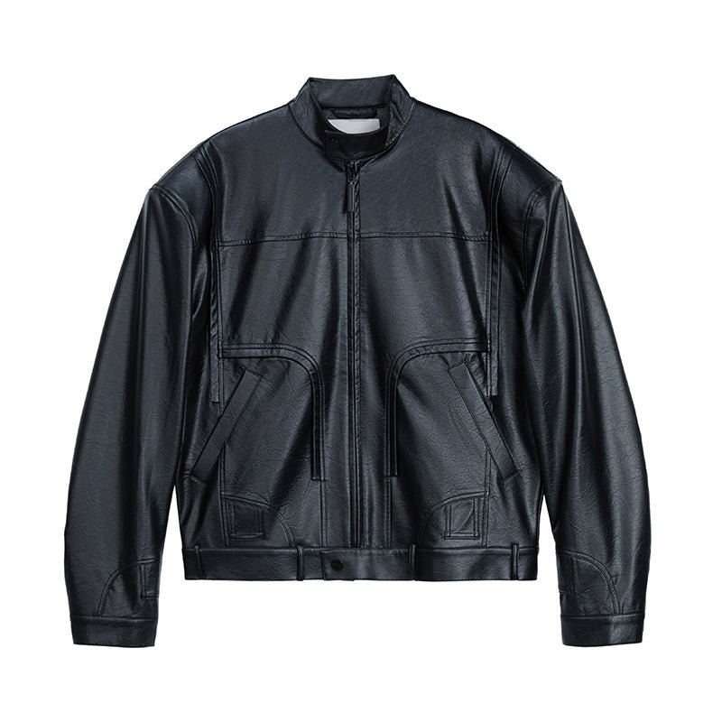 VANN VALRENCÉ Black Motor Jacket | MADA IN CHINA