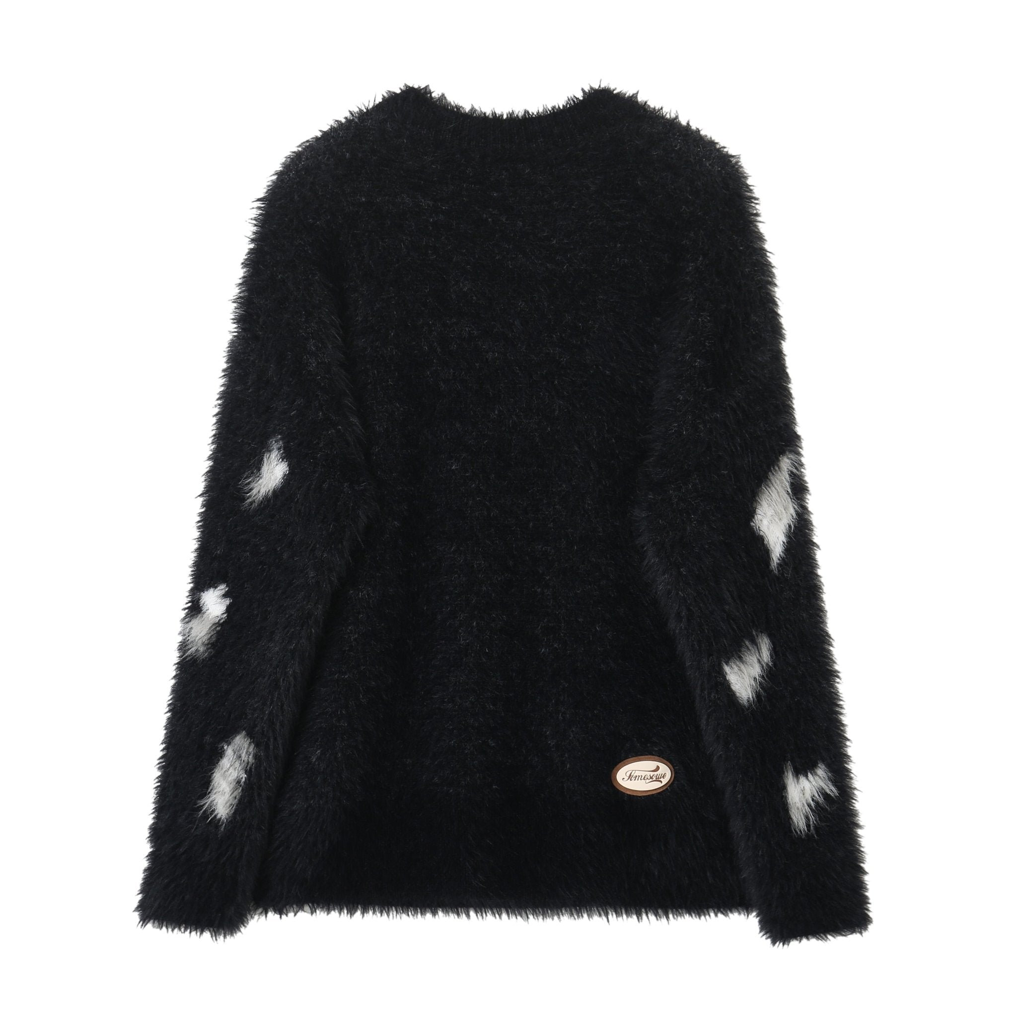 SOMESOWE Black Rabbit Sweater | MADA IN CHINA