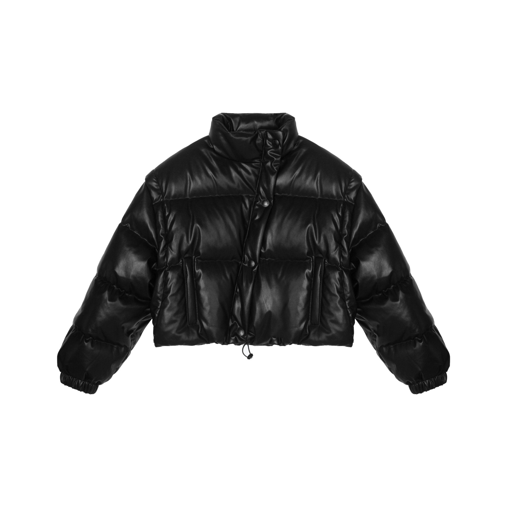 ANN ANDELMAN Black Short Down Jacket | MADA IN CHINA