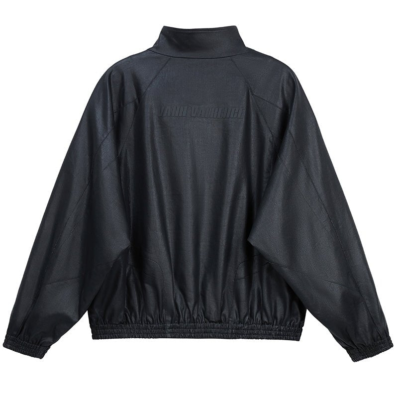 VANN VALRENCÉ Black The Dark Abyss Coated Jacket | MADA IN CHINA