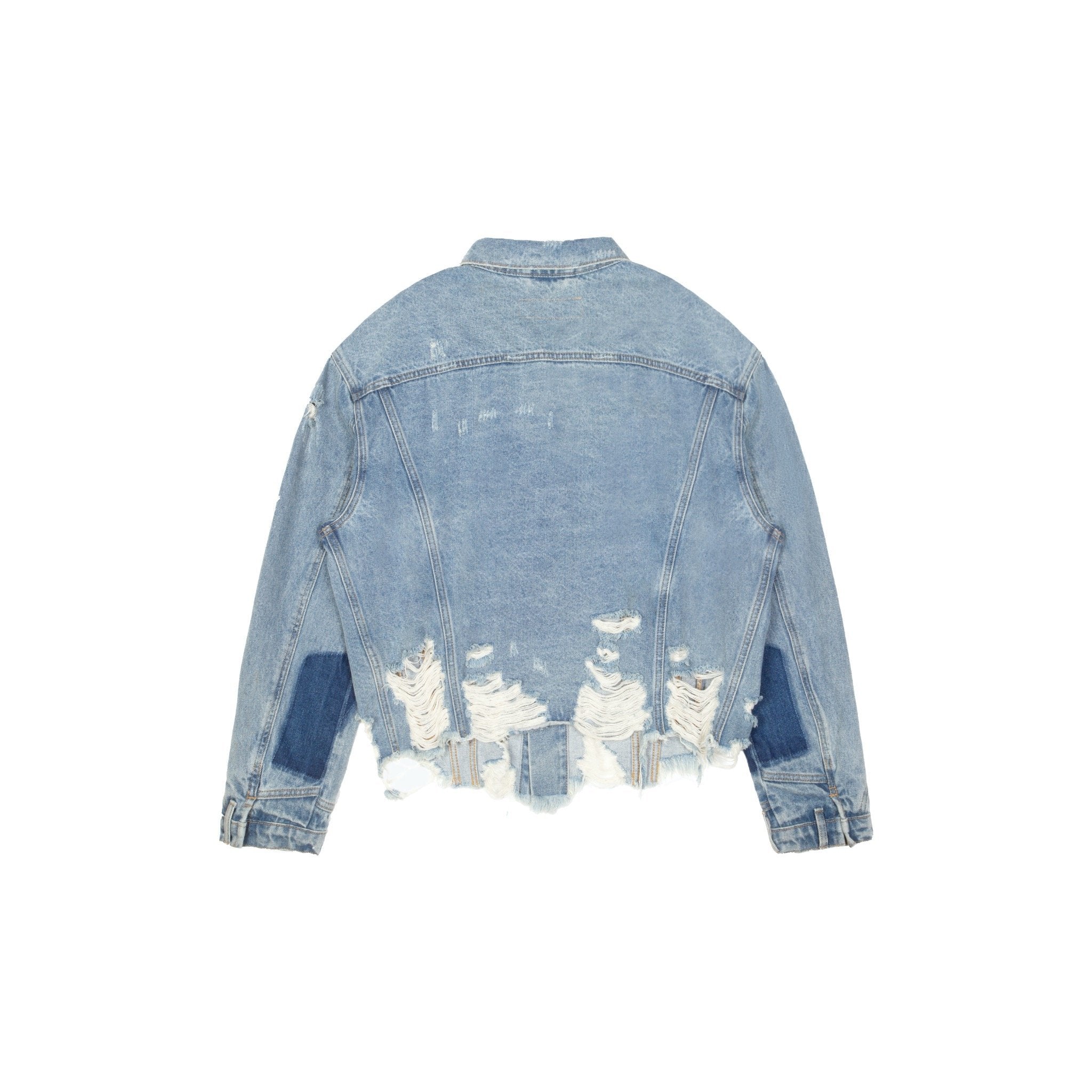 ANN ANDELMAN Blue Oversize Denim Jacket | MADA IN CHINA