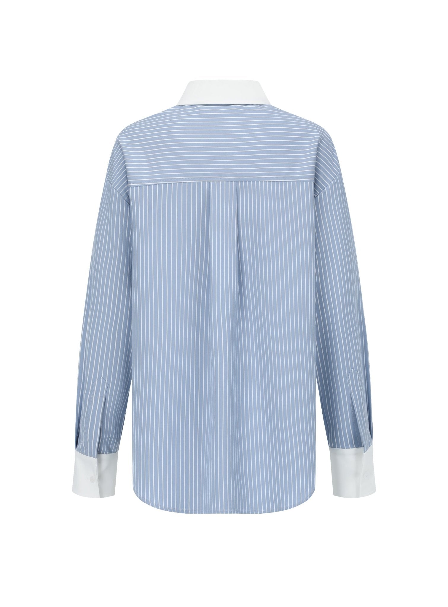 Alexia Sandra Blue Stripe Strawberry Shirt | MADA IN CHINA