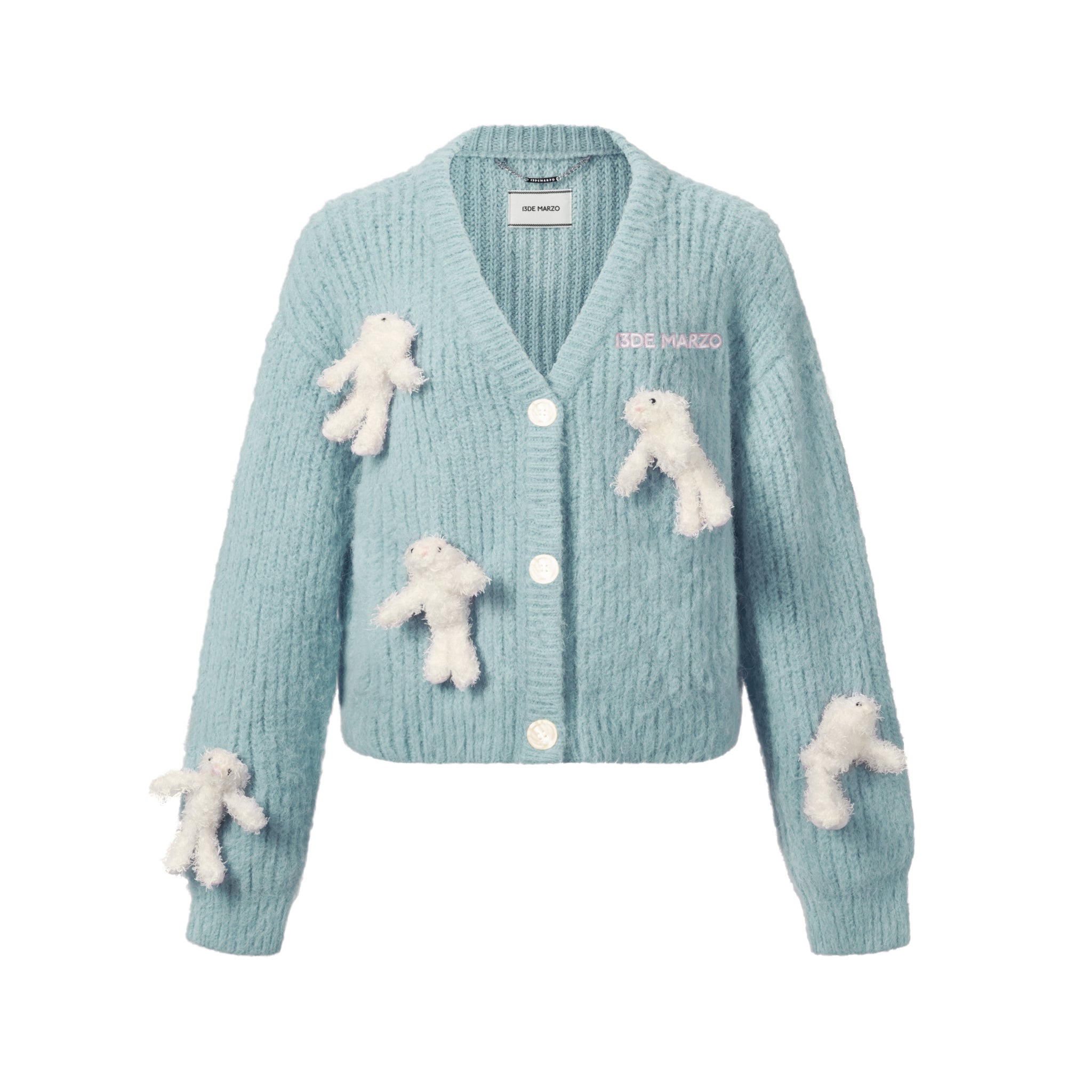 13DE MARZO Blue Toys Cardigan | MADA IN CHINA