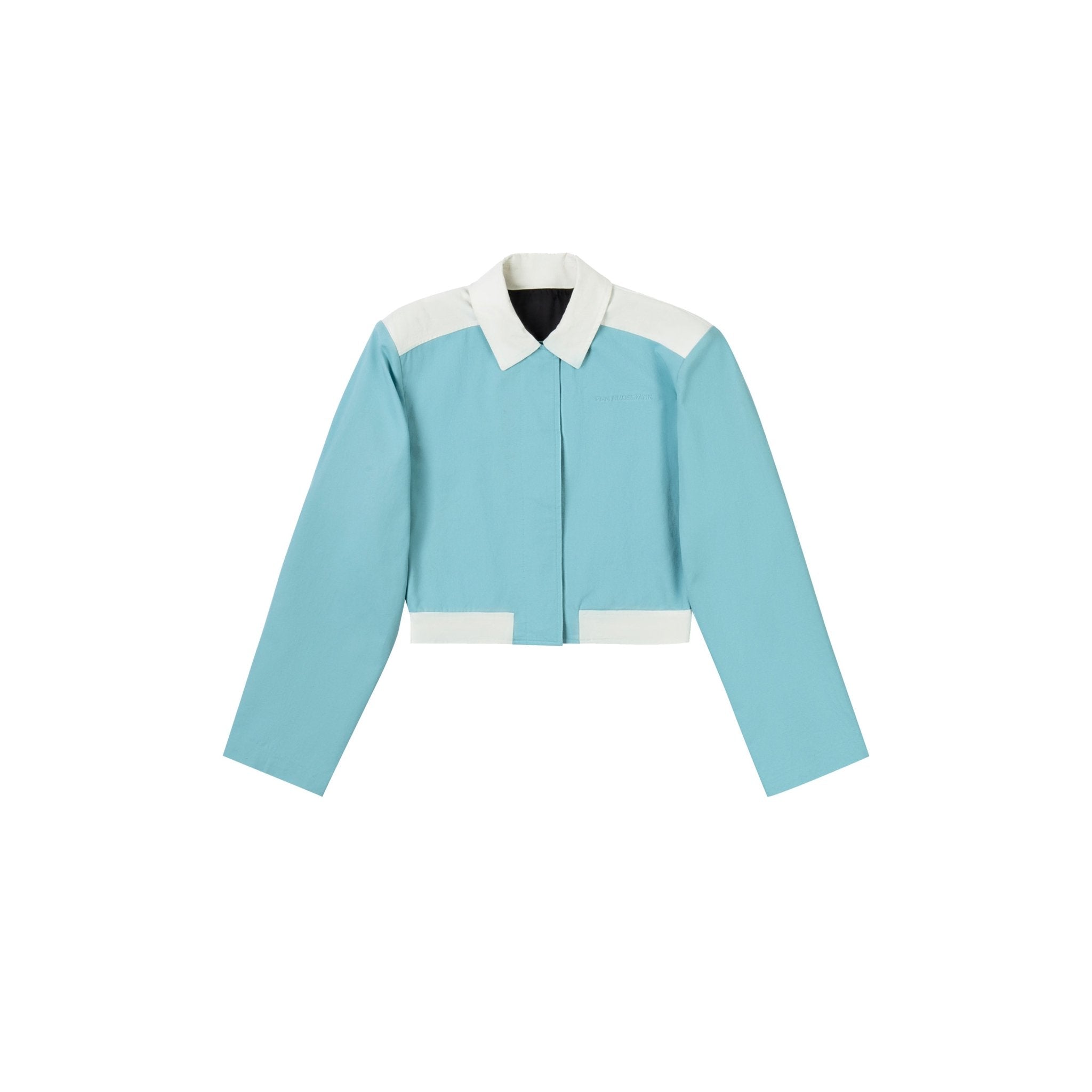 ANN ANDELMAN Blue Work Jacket | MADA IN CHINA