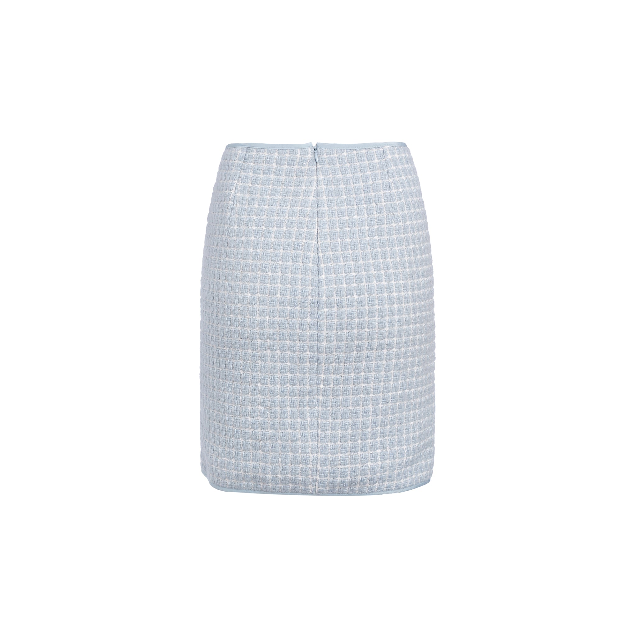 BVM TEAMS Blue Wrap Skirt | MADA IN CHINA