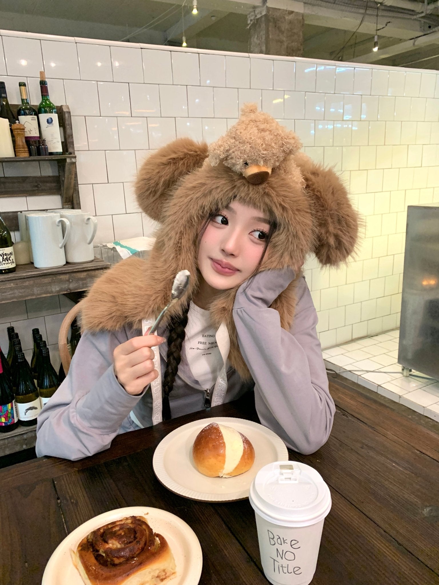 13DE MARZO Brown Bear Doozoo Cosplay Balaclava | MADA IN CHINA