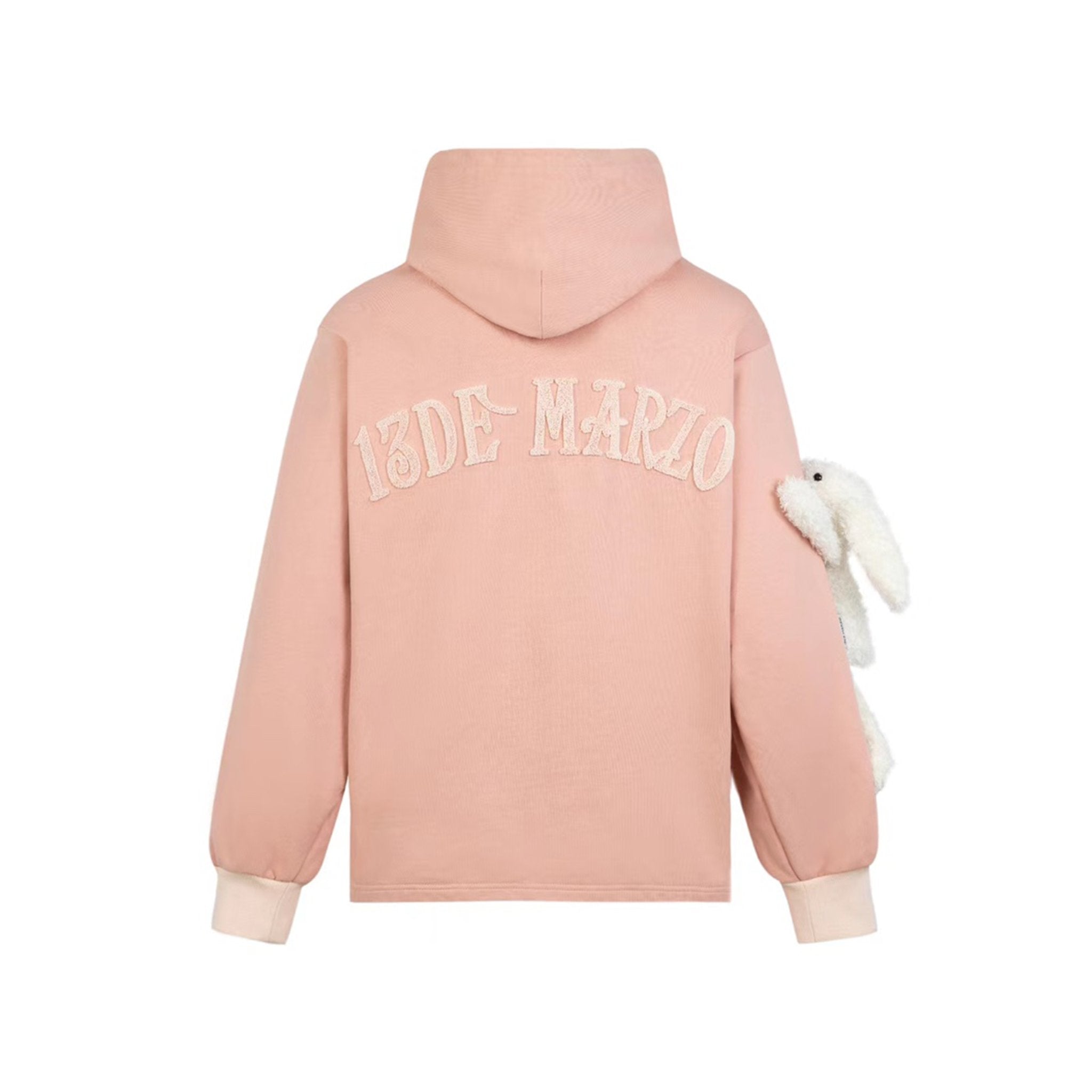 13DE MARZO Bunny Forearm Hoodie Chintz Rose | MADA IN CHINA