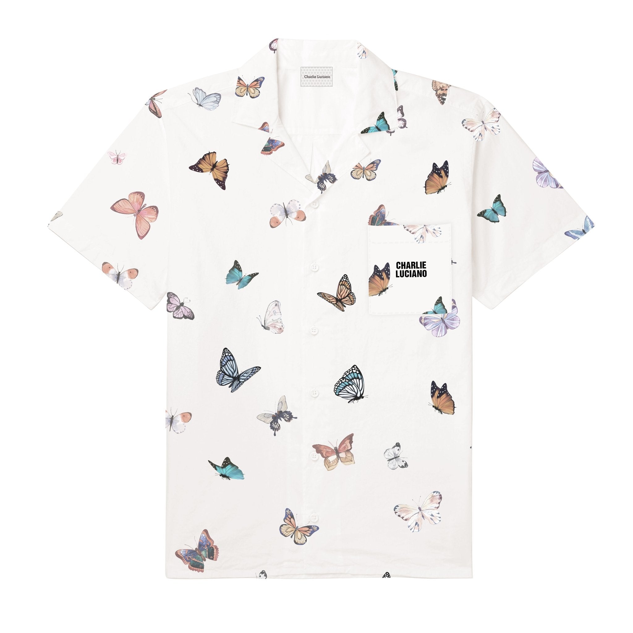 CHARLIE LUCIANO Butterfly Shirt | MADA IN CHINA