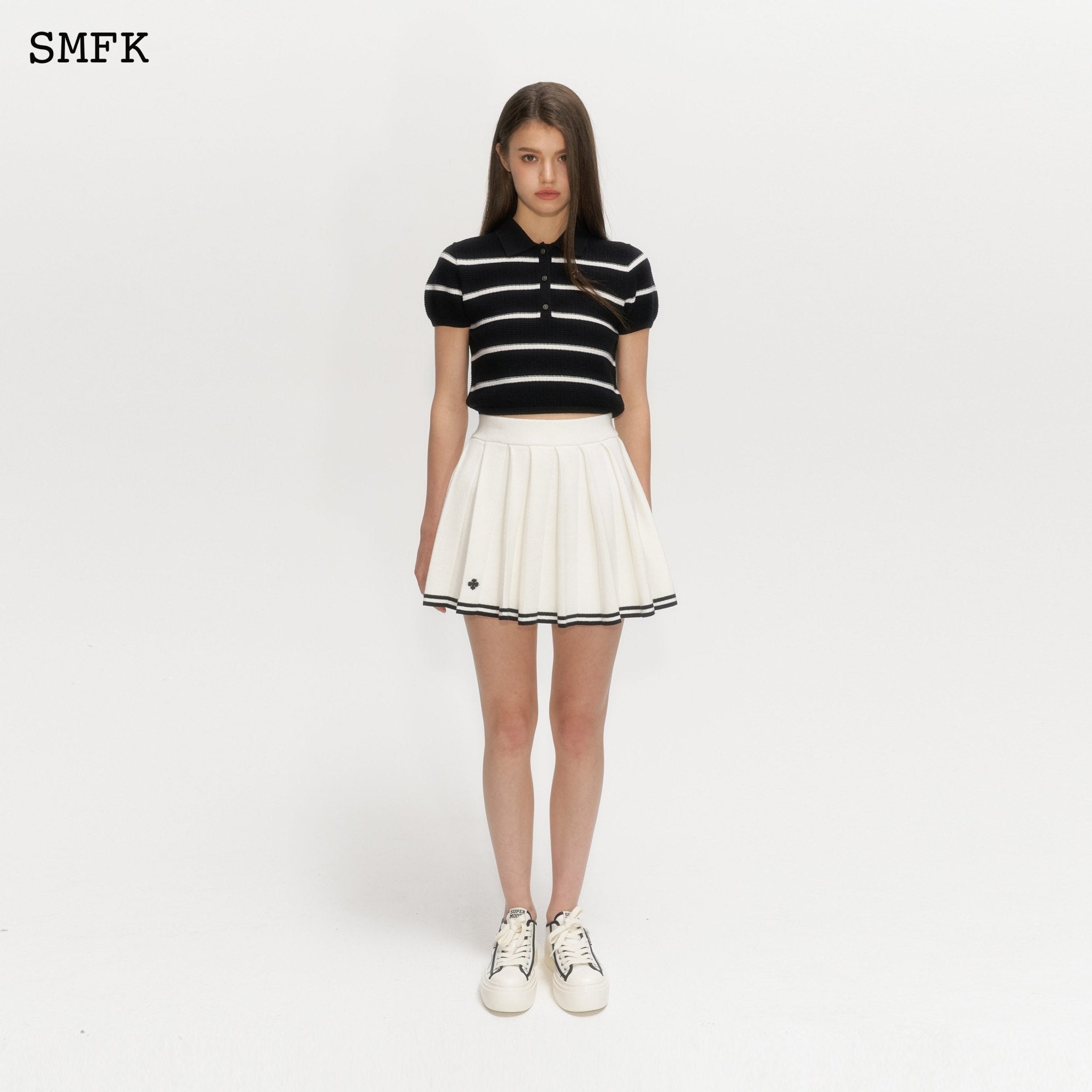 SMFK Campus Black Stripe Polo | MADA IN CHINA