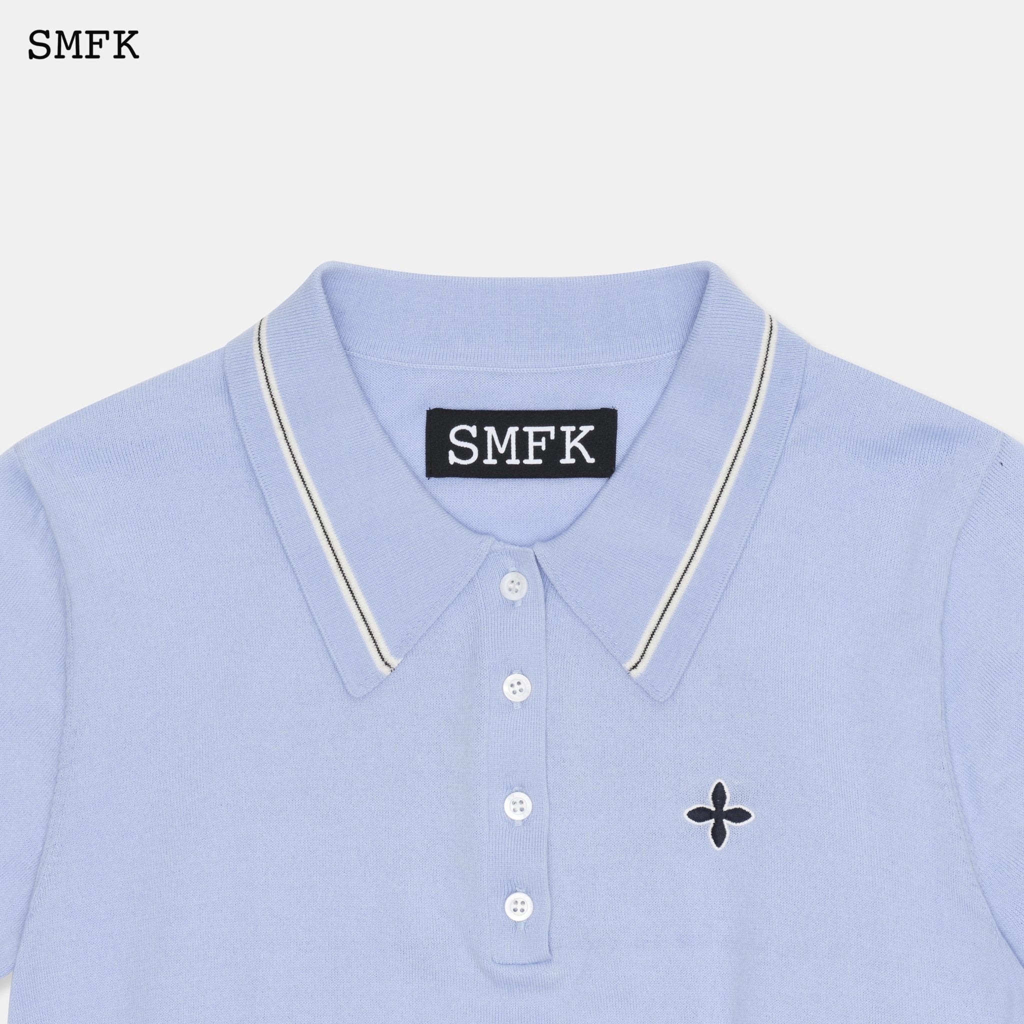 SMFK Campus Blue Polo | MADA IN CHINA