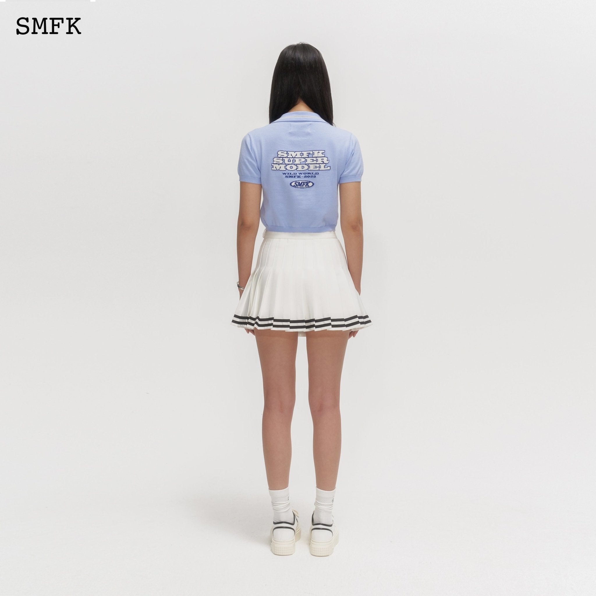 SMFK Campus Blue Polo | MADA IN CHINA