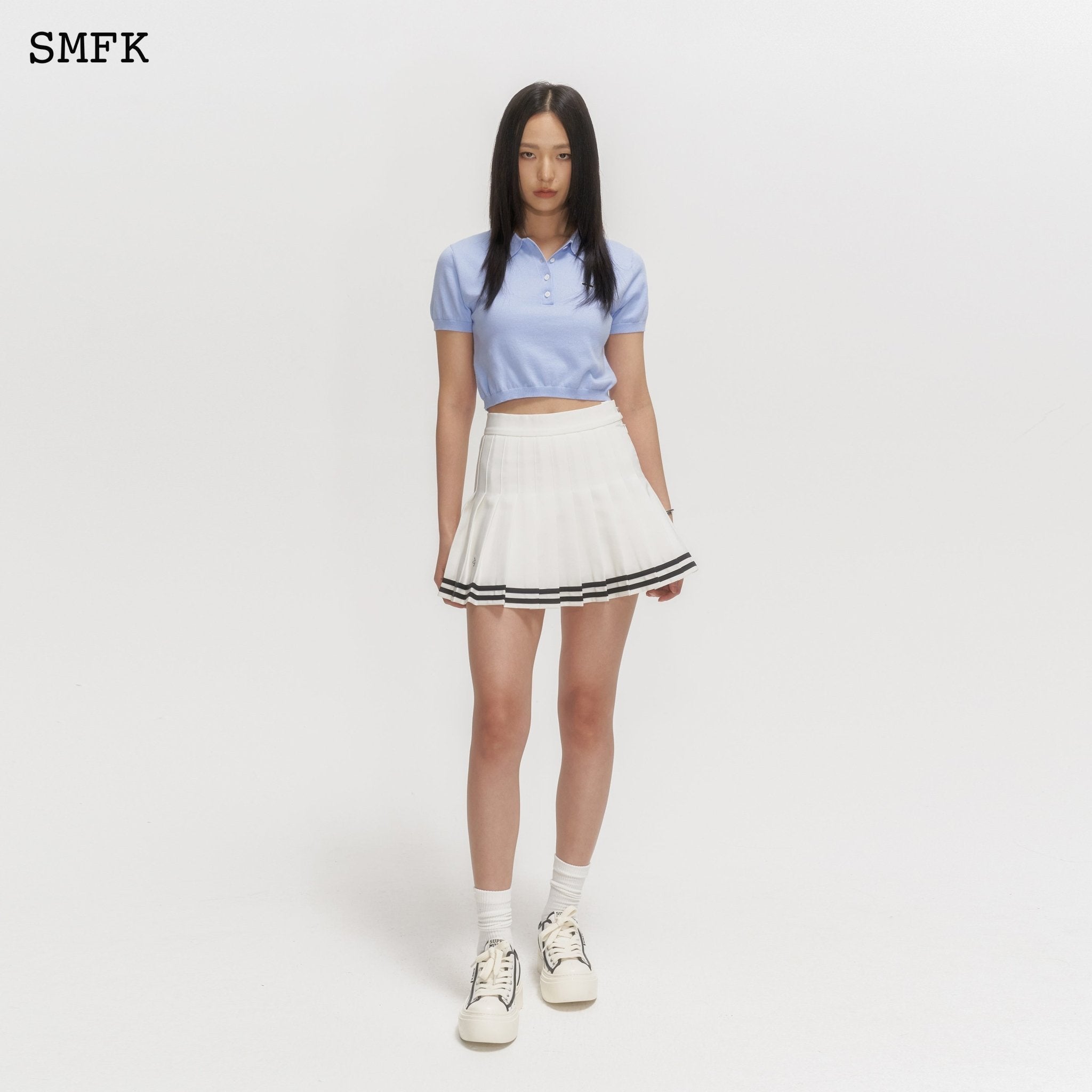 SMFK Campus Blue Polo | MADA IN CHINA