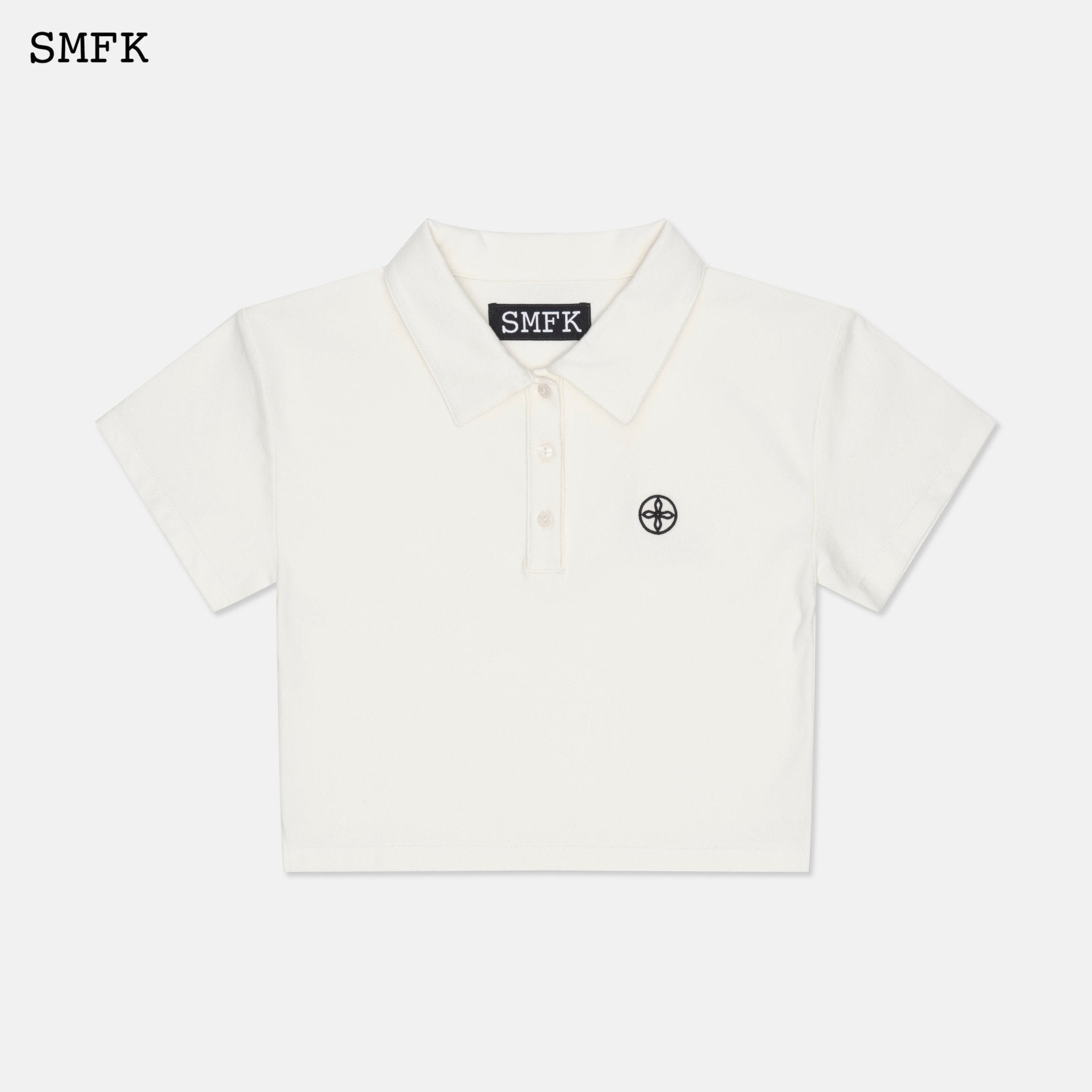 SMFK Campus White Polo | MADA IN CHINA