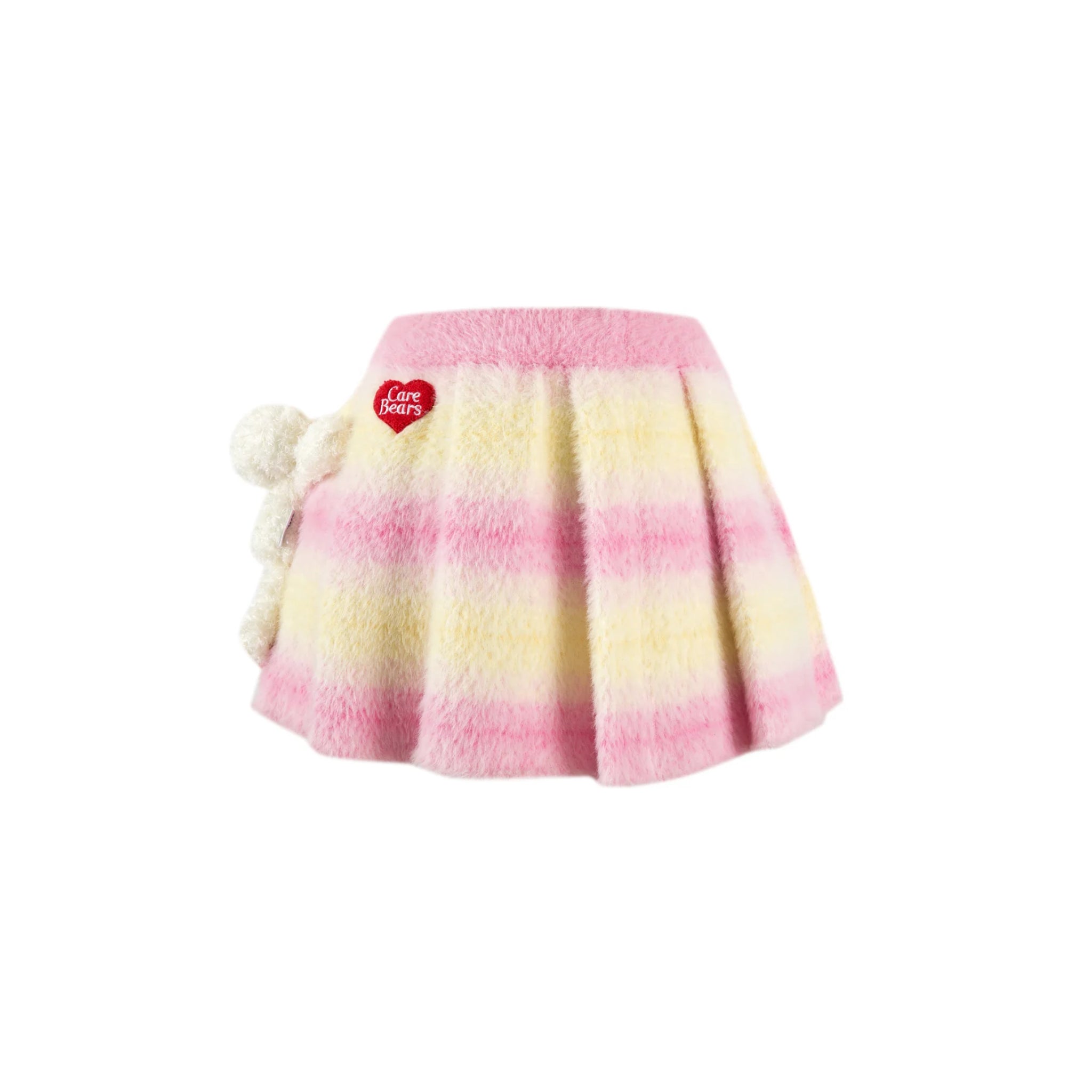 13DE MARZO Care Bears Faded Mohair Skirt | MADA IN CHINA