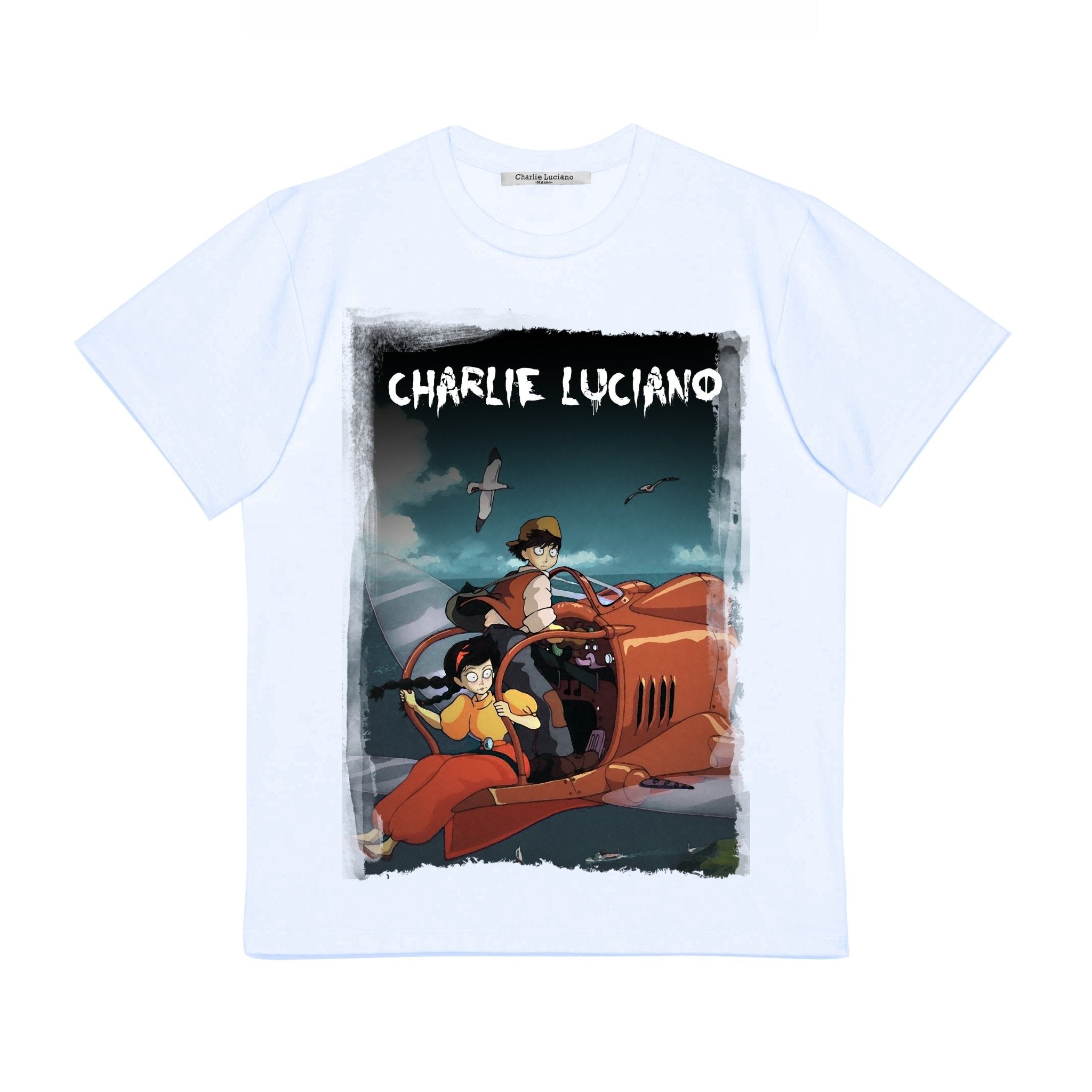 CHARLIE LUCIANO 'Castle In The Sky' T-shirt | MADA IN CHINA