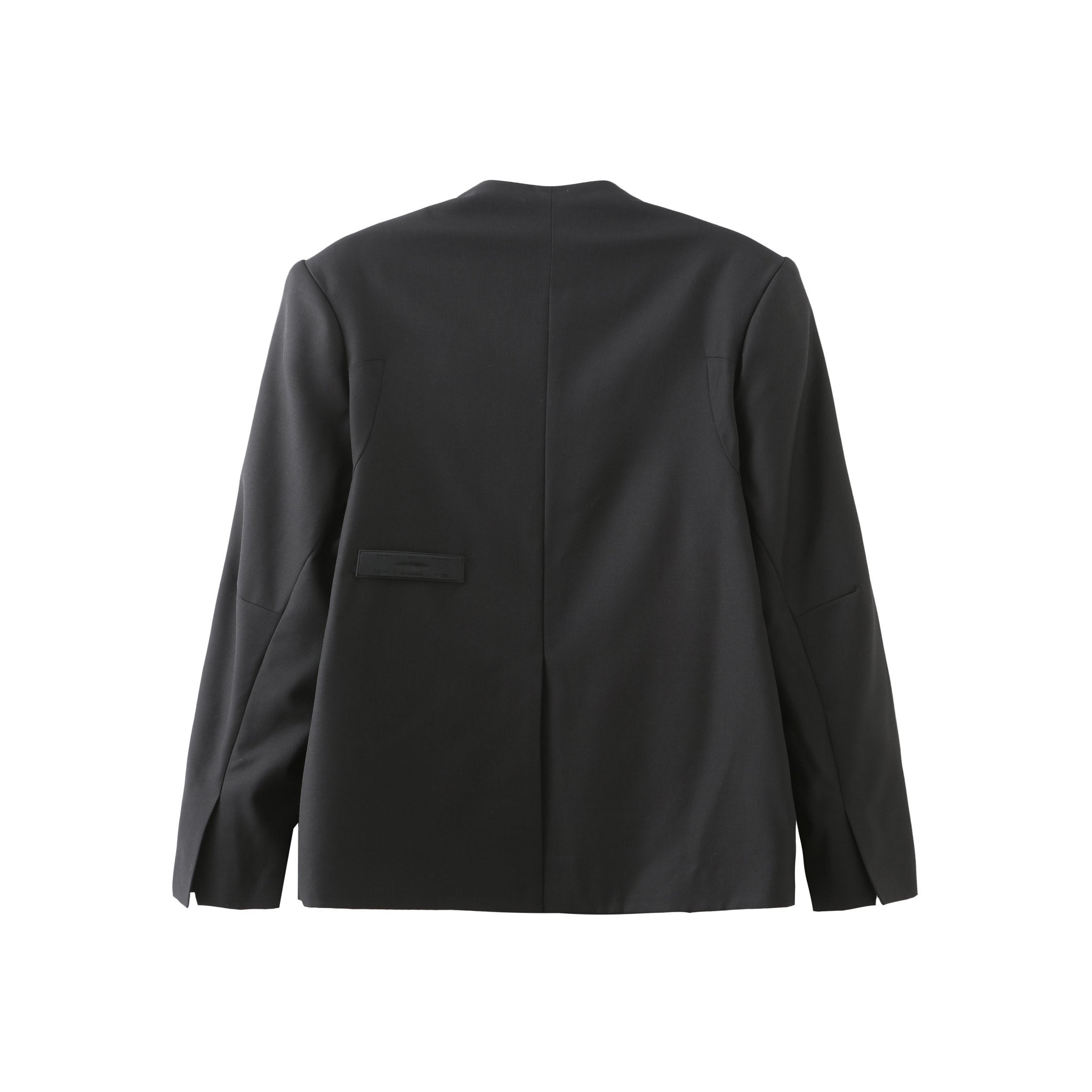 ROARINGWILD Collarless Blazer | MADA IN CHINA