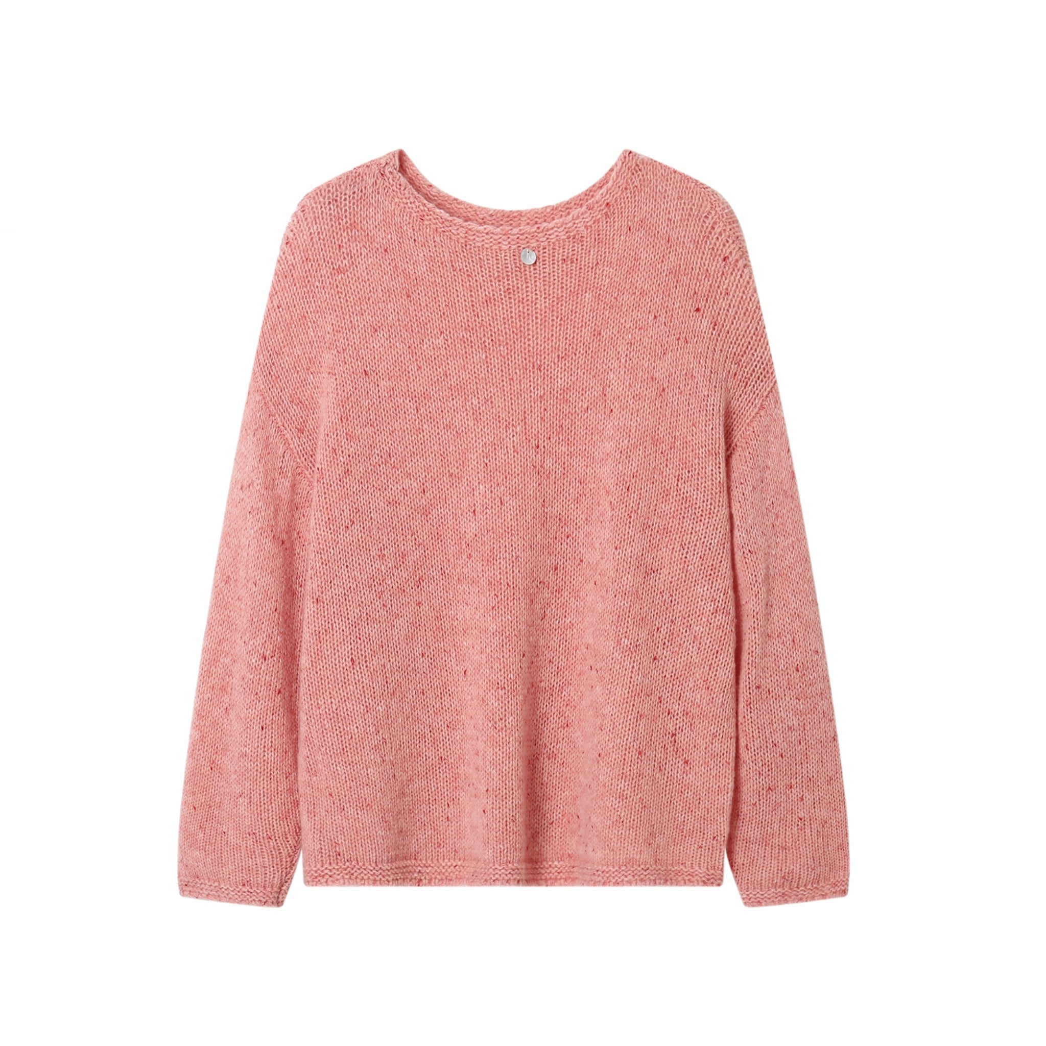 SOMESOWE Colour Dot Wool Cloud Sweater Pink | MADA IN CHINA