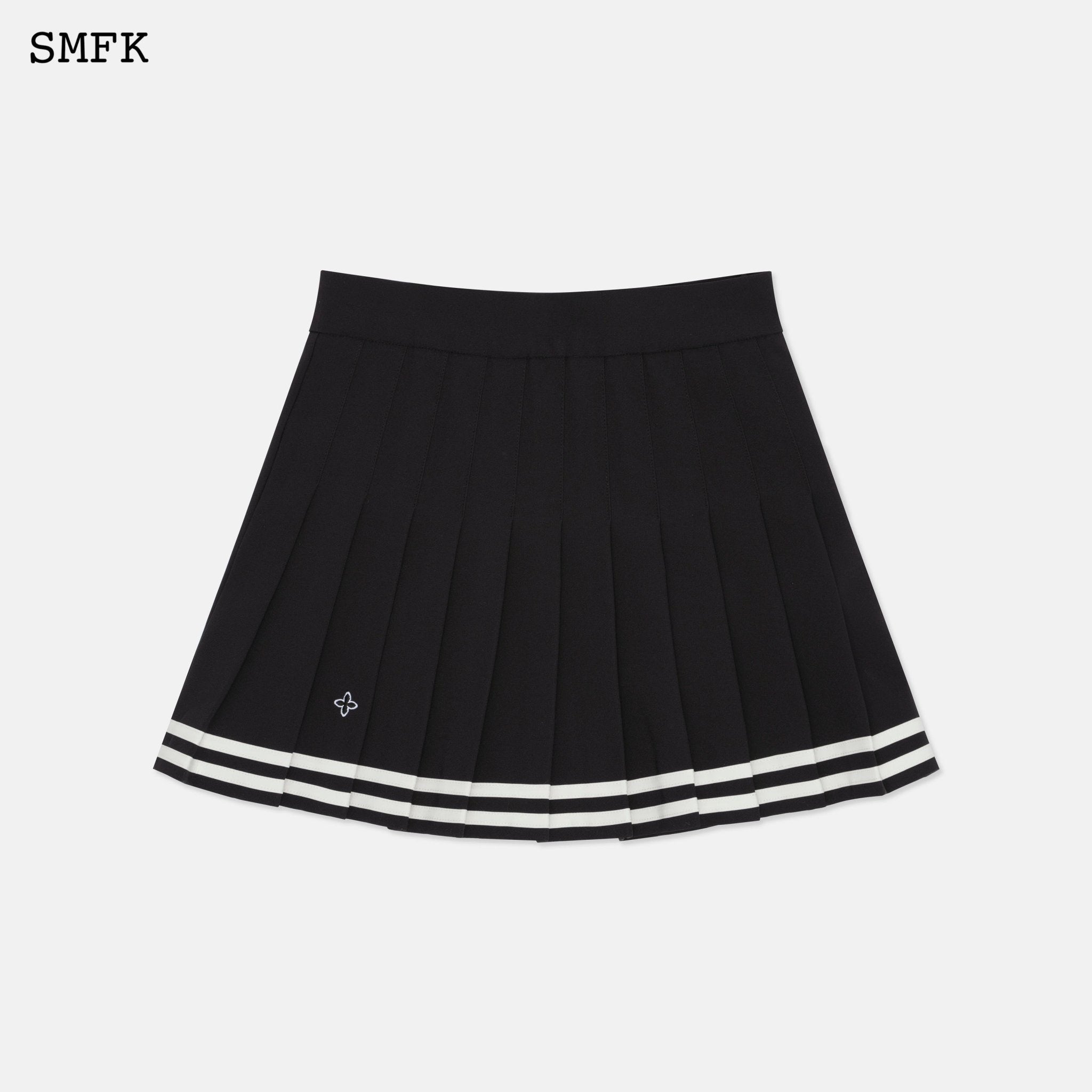 SMFK Compass Academy Black Pleated Skirt | MADA IN CHINA