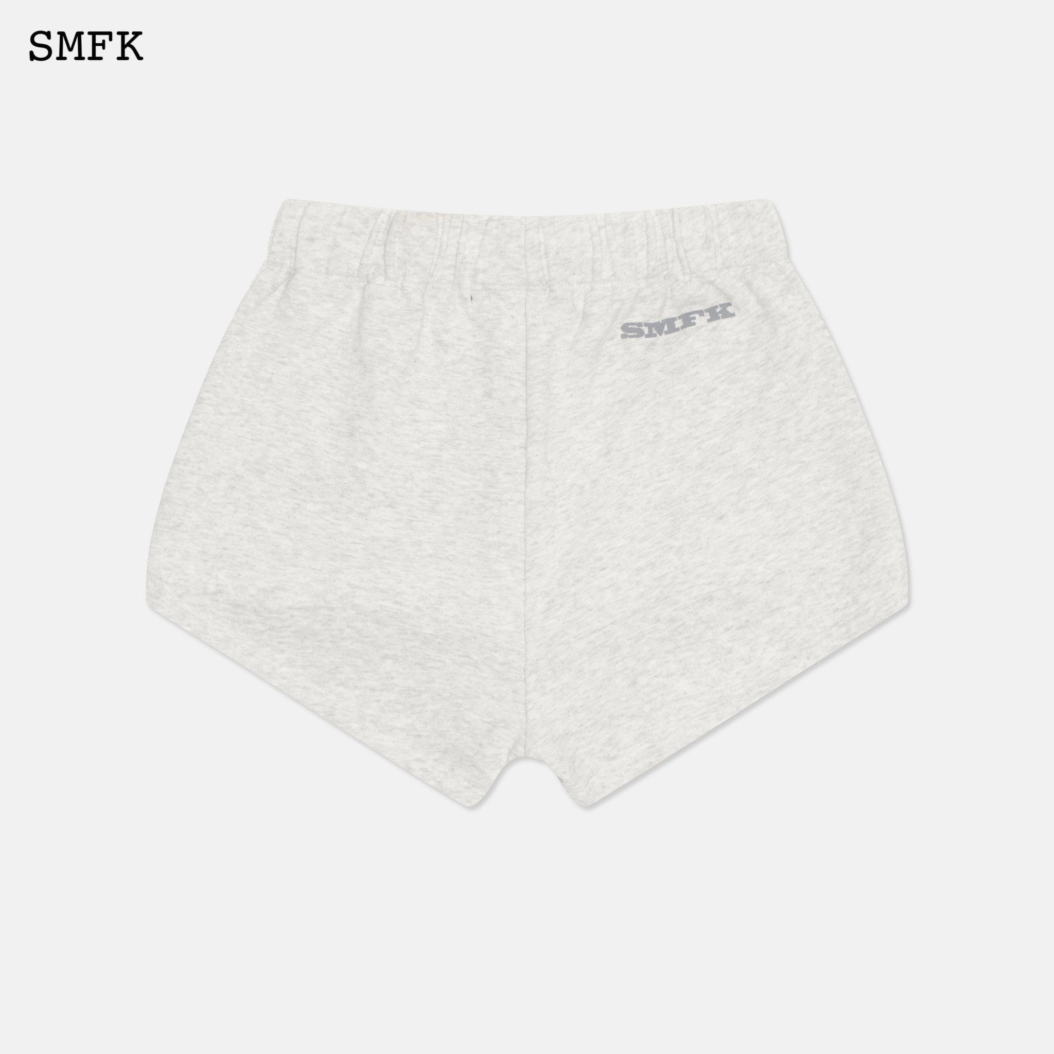 SMFK Compass Academy Light Grey Short Jogging Pants | MADA IN CHINA