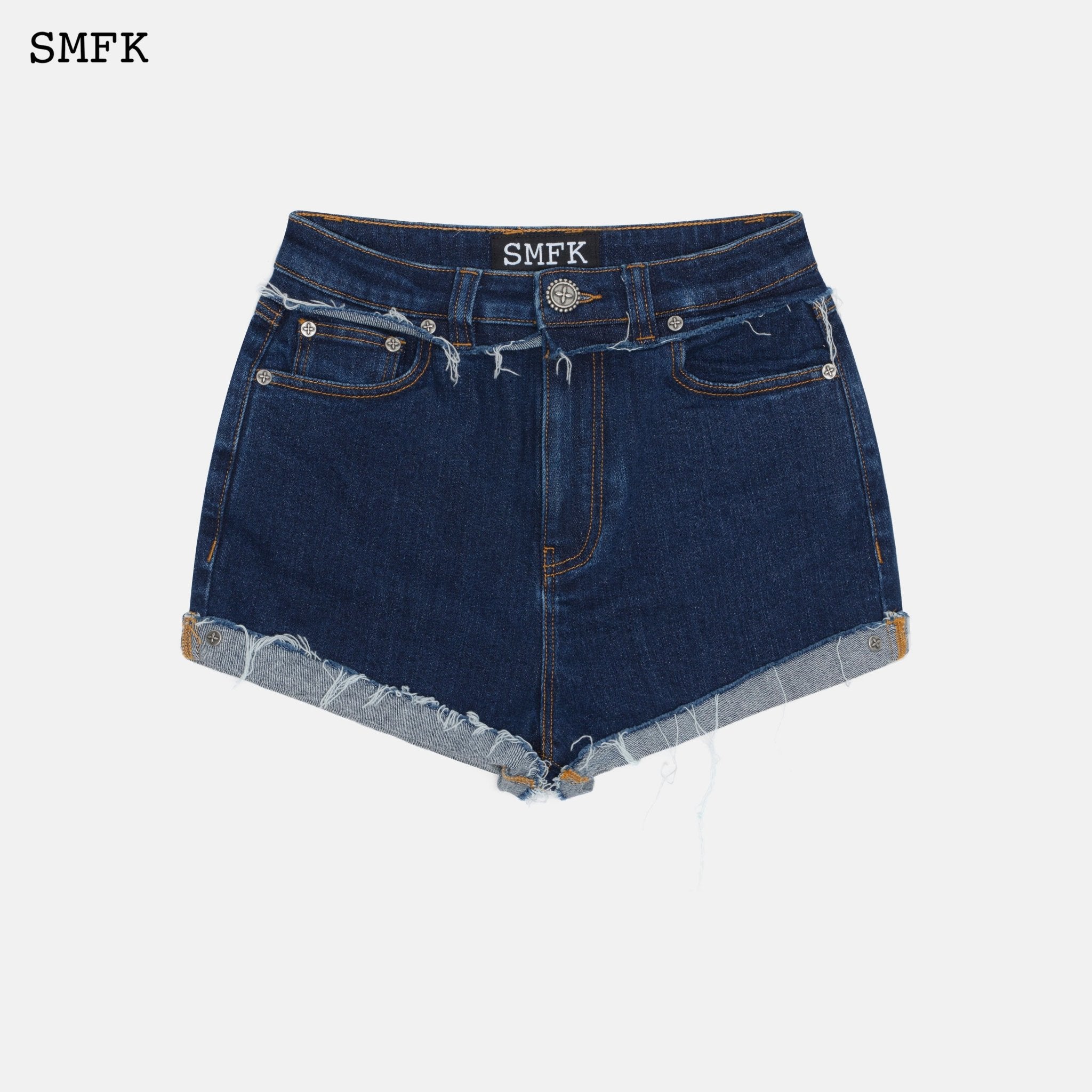 SMFK Compass Academy Navy Short Jeans | MADA IN CHINA