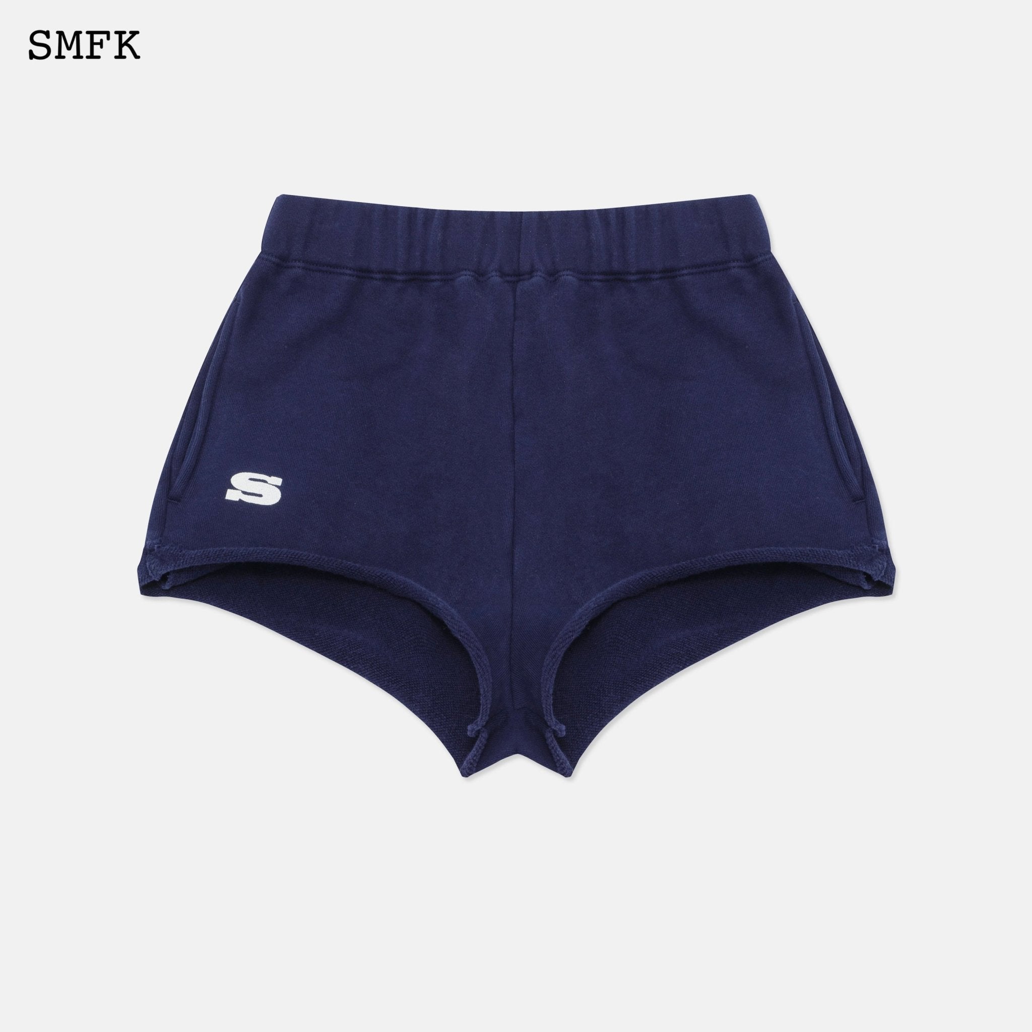 SMFK Compass Academy Navy Short Jogging Pants | MADA IN CHINA