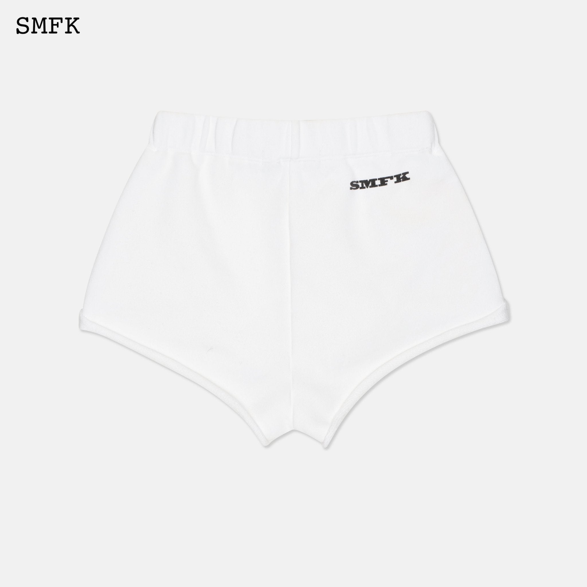 SMFK Compass Academy White Short Jogging Pants | MADA IN CHINA