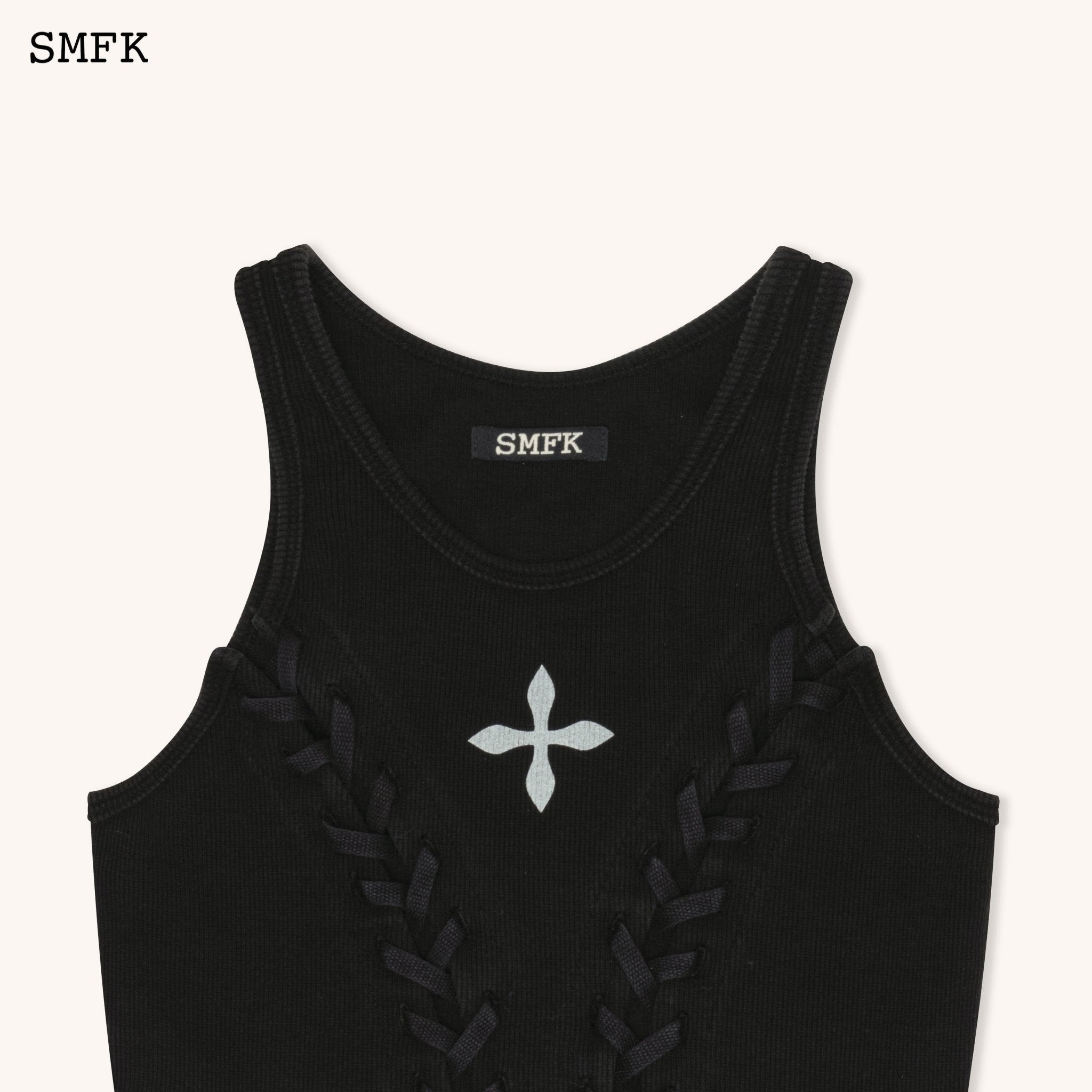 SMFK Compass Baseball Deconstruct Vest Top | MADA IN CHINA