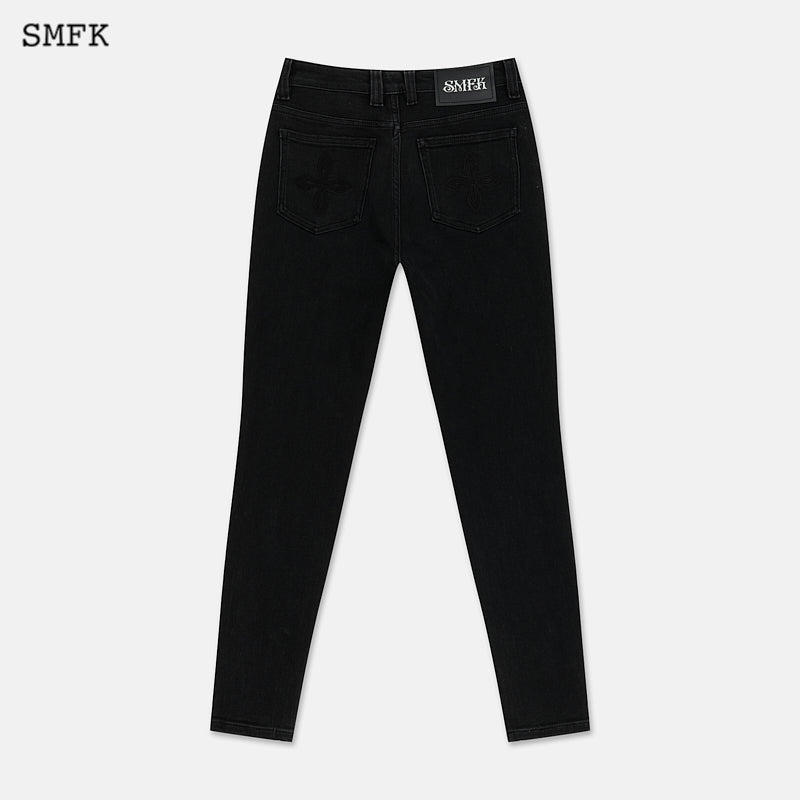 SMFK Compass Biker Jeans | MADA IN CHINA