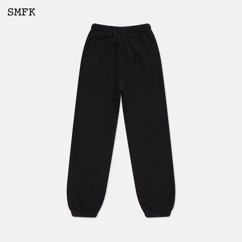 SMFK Compass Black Jogging Pants | MADA IN CHINA