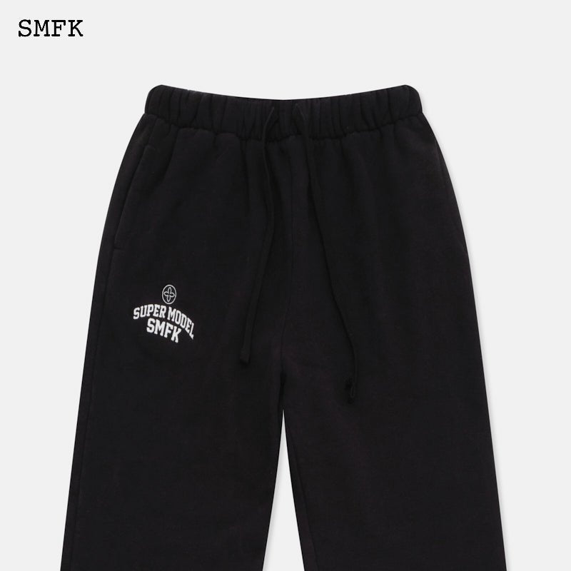 SMFK Compass Black Jogging Pants | MADA IN CHINA