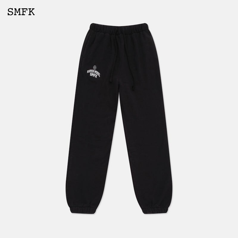 SMFK Compass Black Jogging Pants | MADA IN CHINA