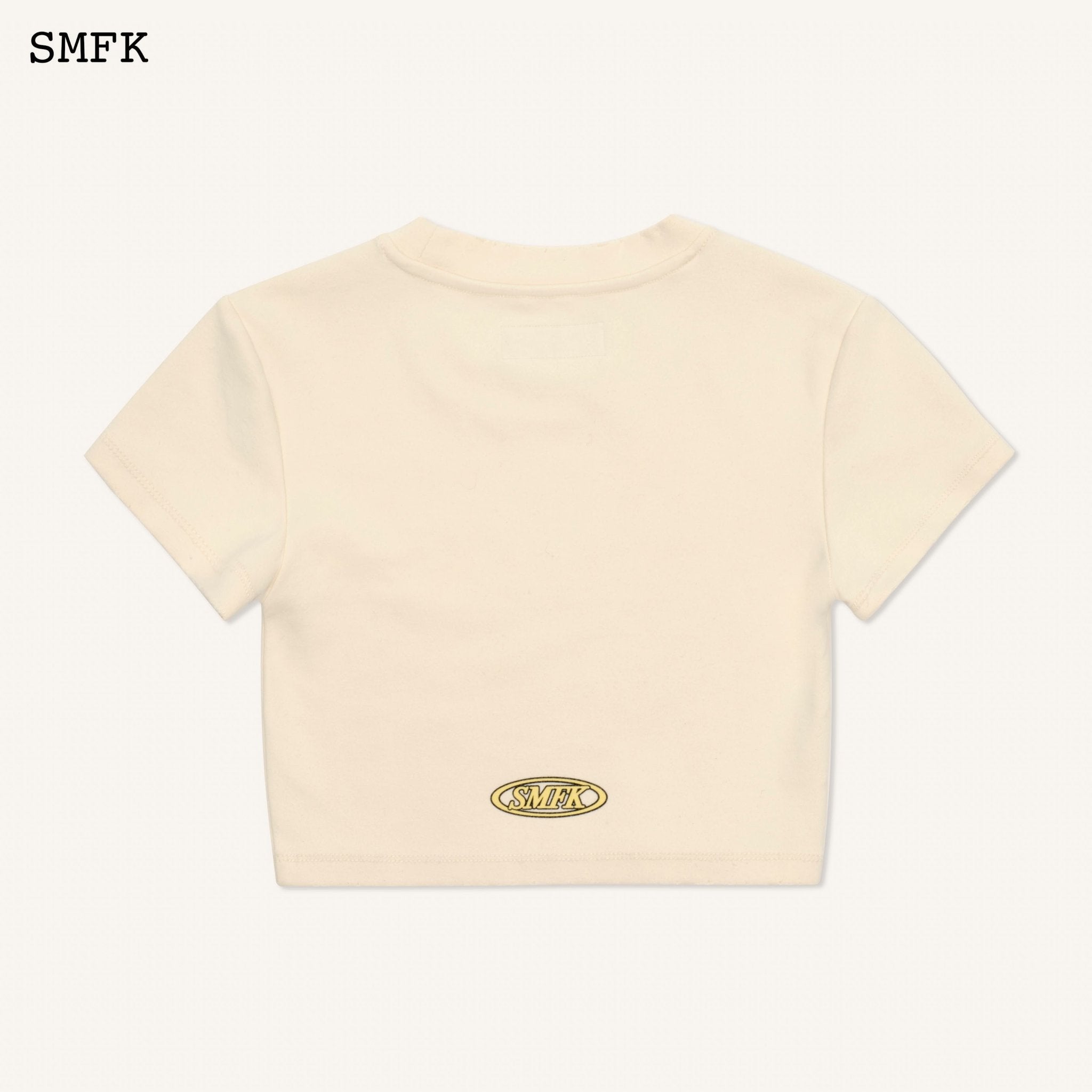 SMFK Compass Campus Dance Club Cream Short Tee | MADA IN CHINA