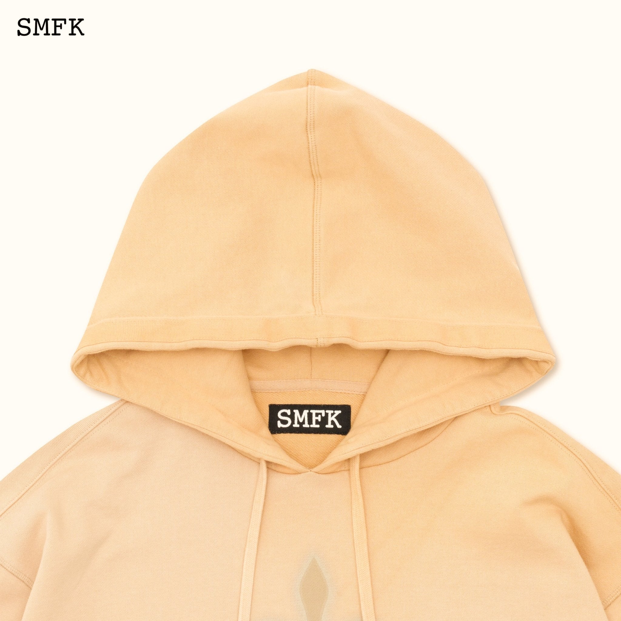 SMFK Compass Classic Cross Camping Hoodie In Wheat | MADA IN CHINA