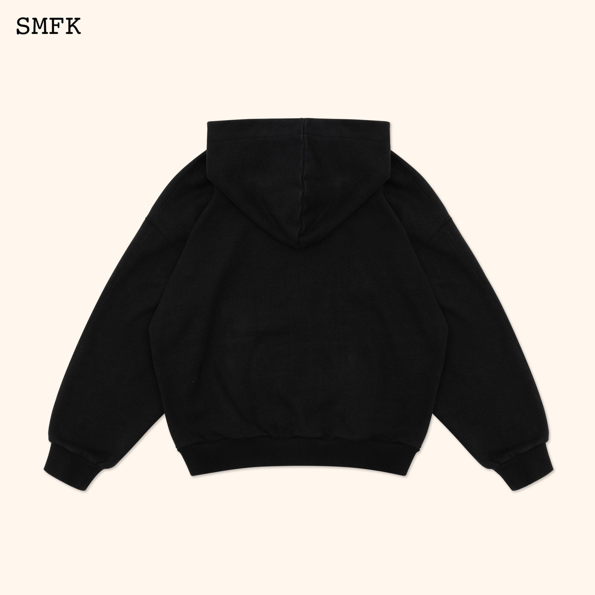 SMFK Compass Classic Cross Hoodie Black Jacket | MADA IN CHINA