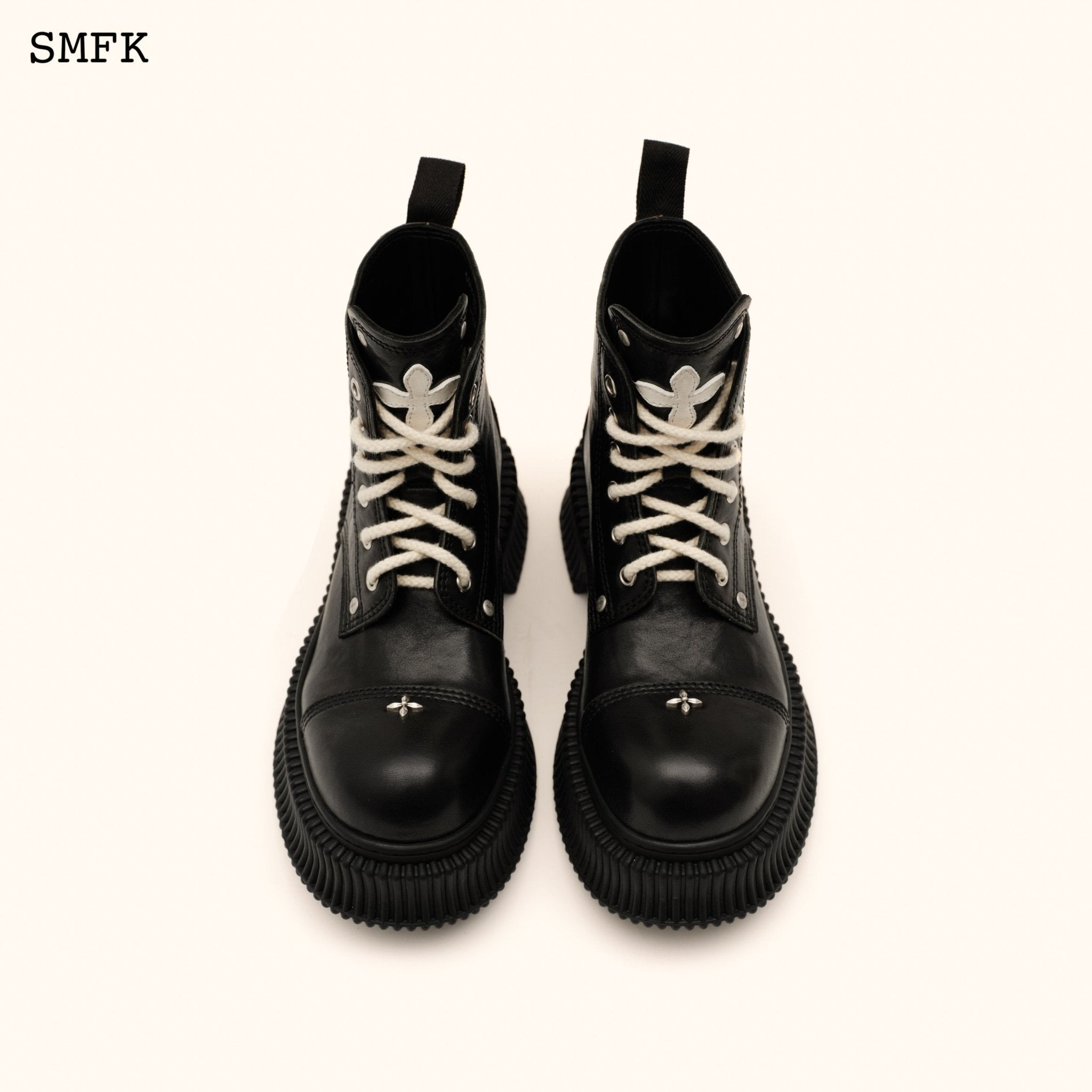 SMFK Compass Classic Desert Boots in Black | MADA IN CHINA