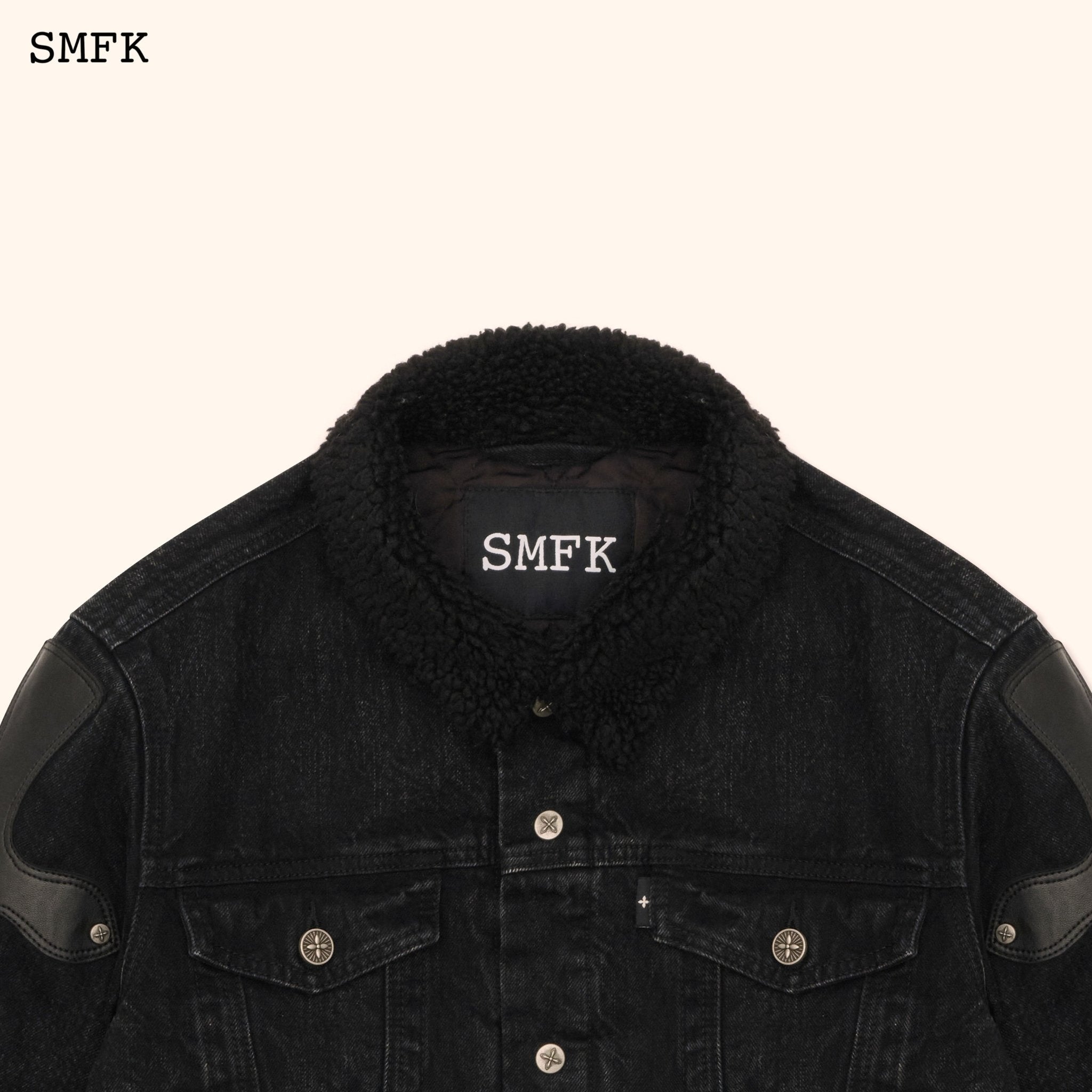 SMFK Compass Classic Floral Denim Jacket | MADA IN CHINA