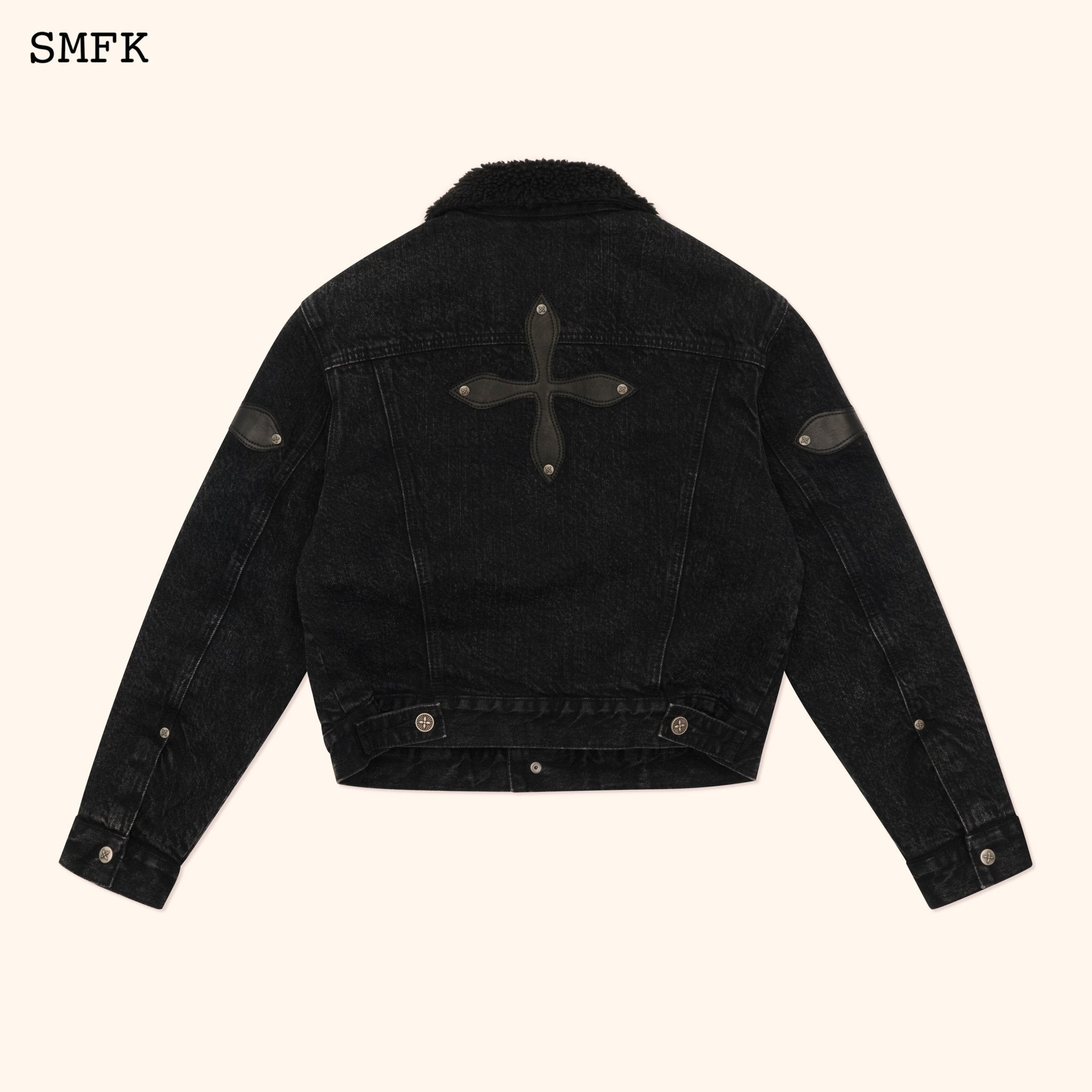 SMFK Compass Classic Floral Denim Jacket | MADA IN CHINA