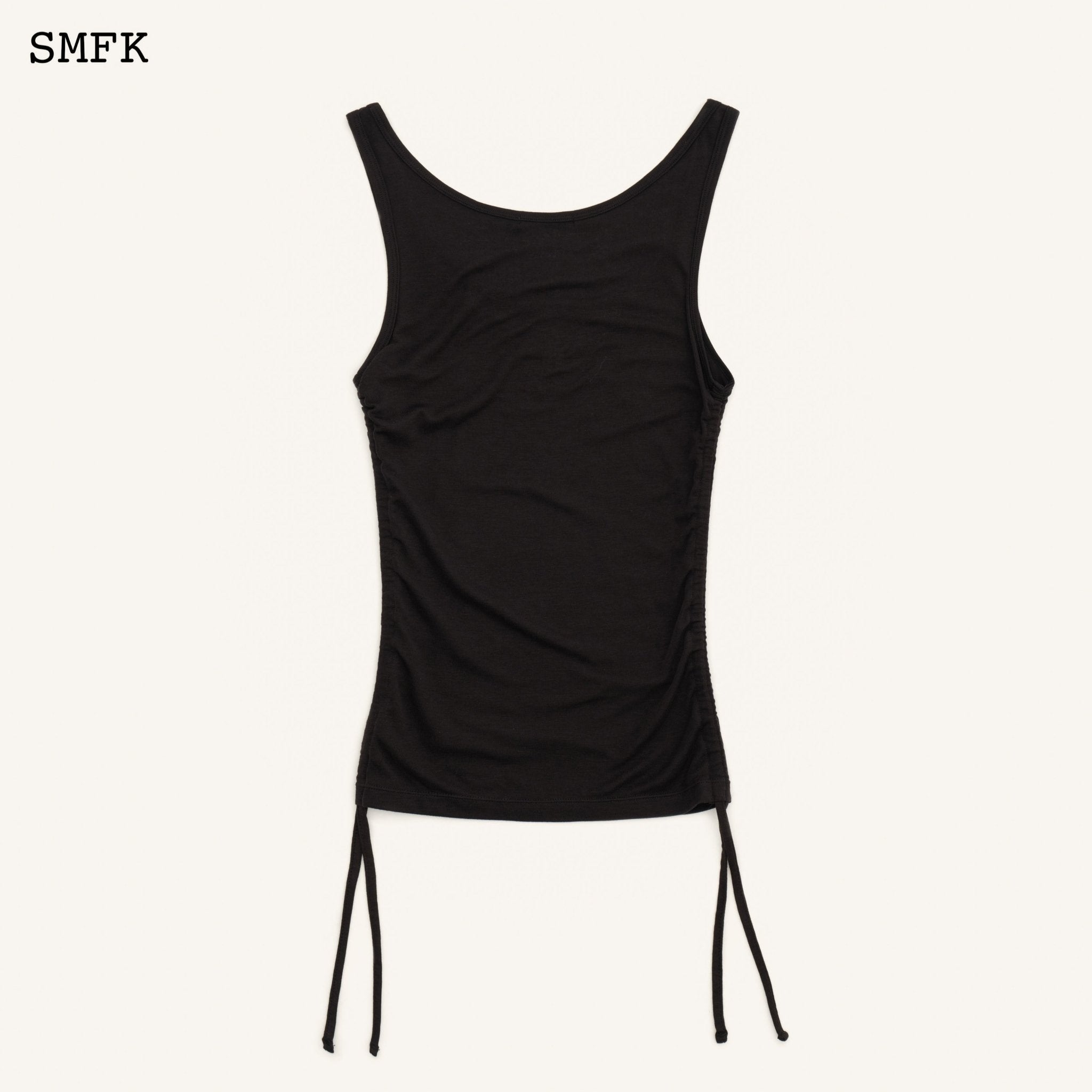 SMFK Compass Classic Shutter Sporty Vest In Black | MADA IN CHINA