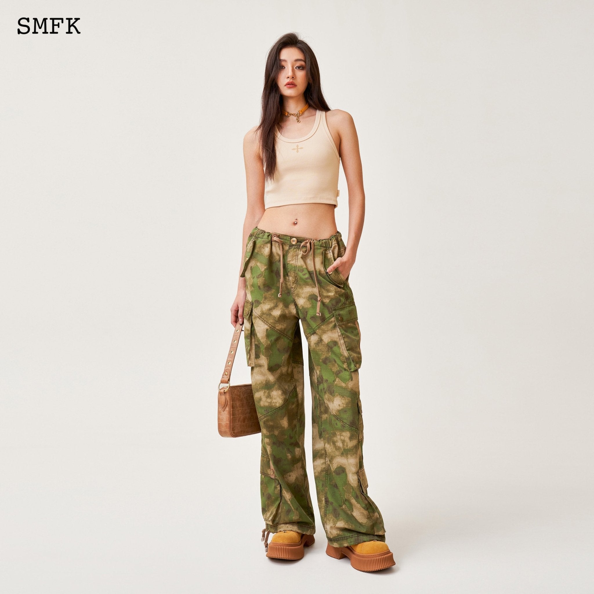 SMFK Compass Cobra Camouflage Paratrooper Pants | MADA IN CHINA