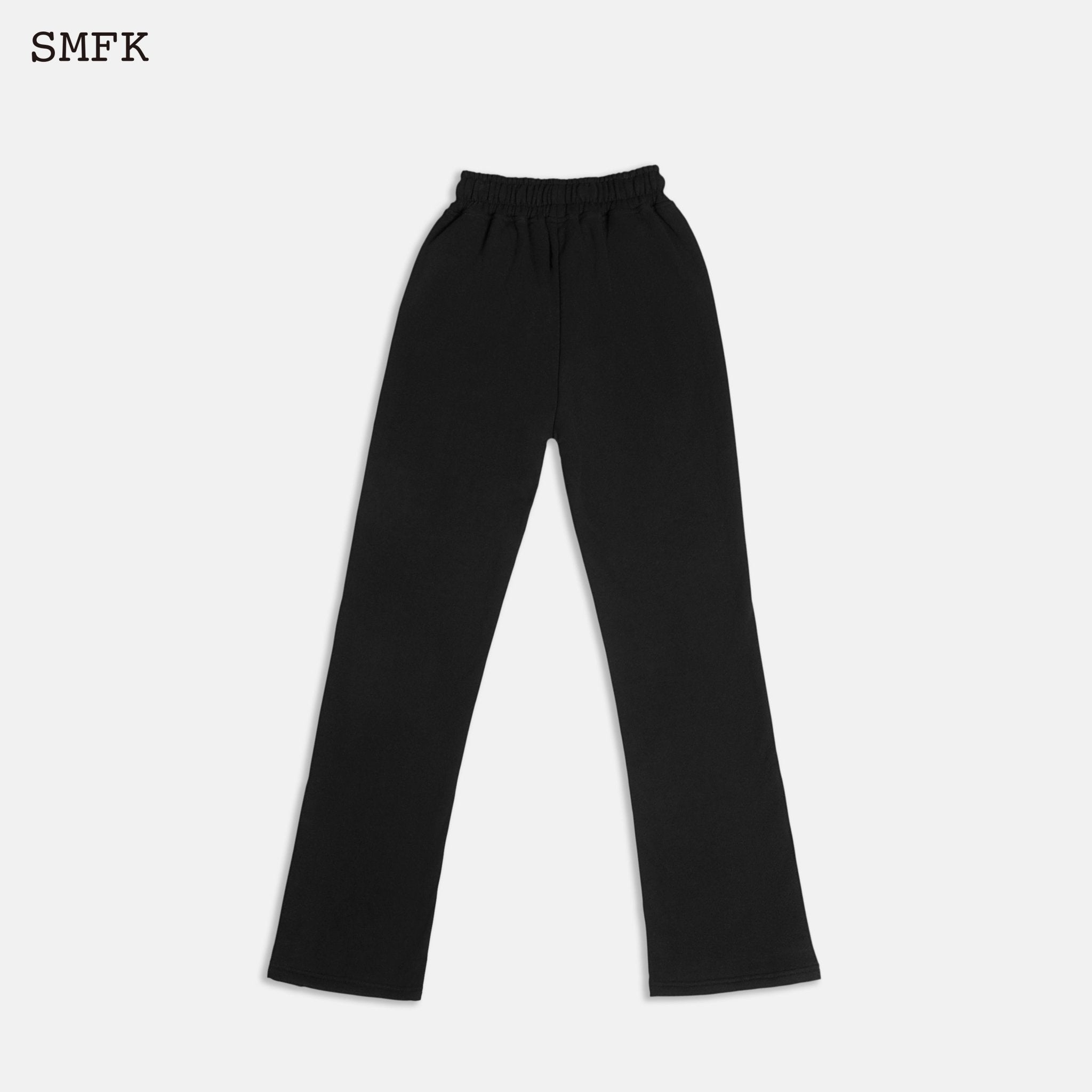 SMFK Compass Cross Biker Leggings Midnight Black | MADA IN CHINA