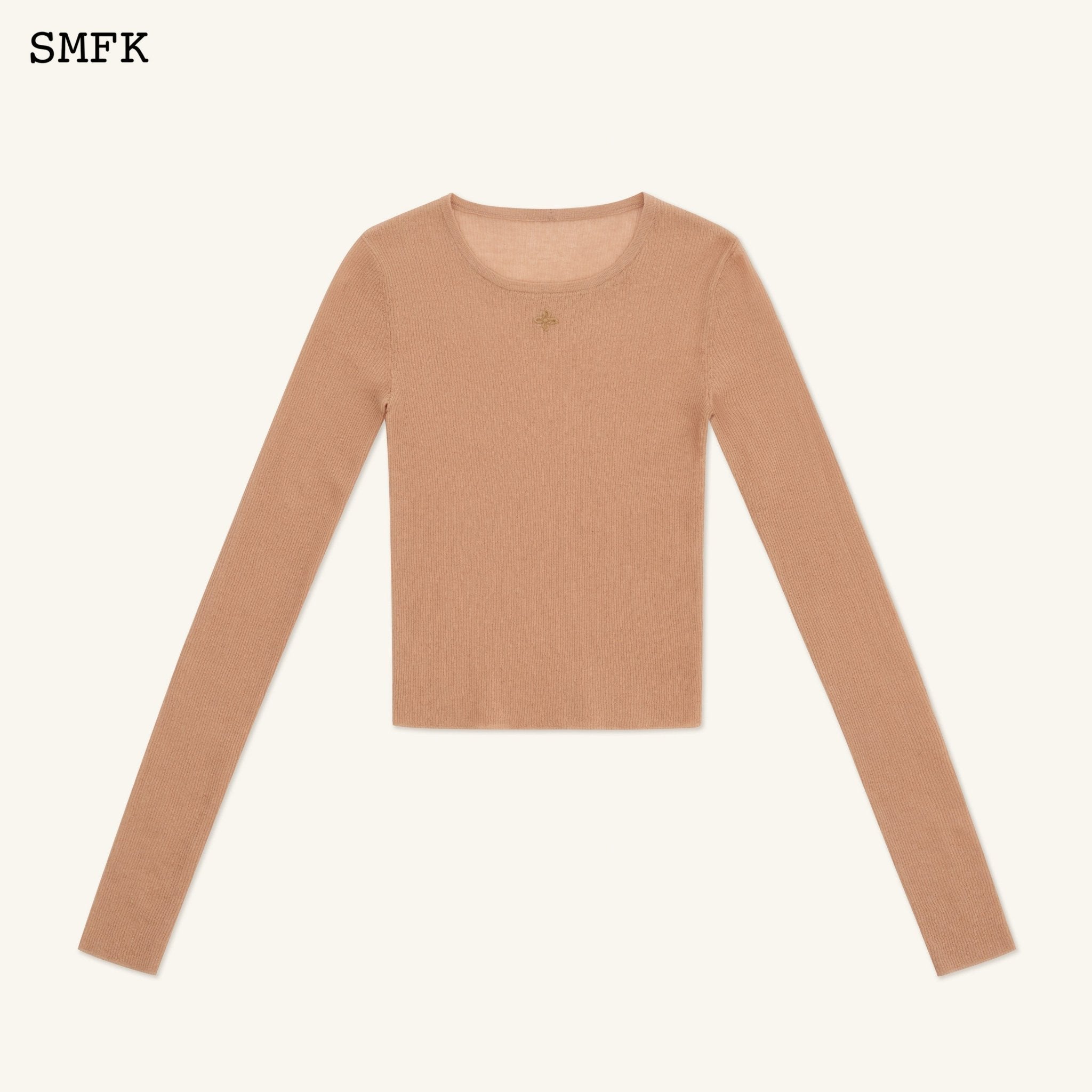 SMFK Compass Cross Classic Desert Knitted Sweater | MADA IN CHINA