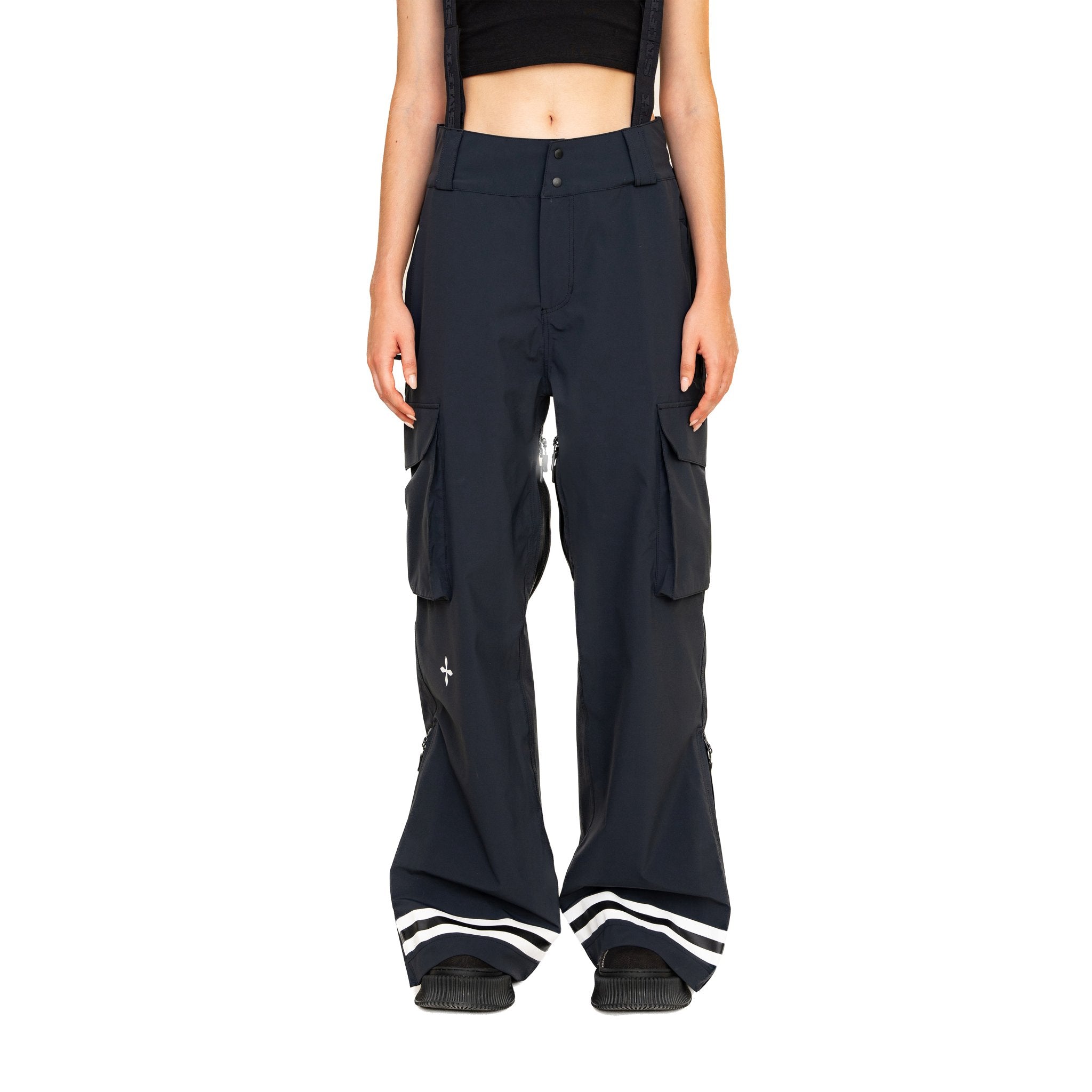 SMFK Compass Cross DNA Ski Snow Pants In Black | MADA IN CHINA