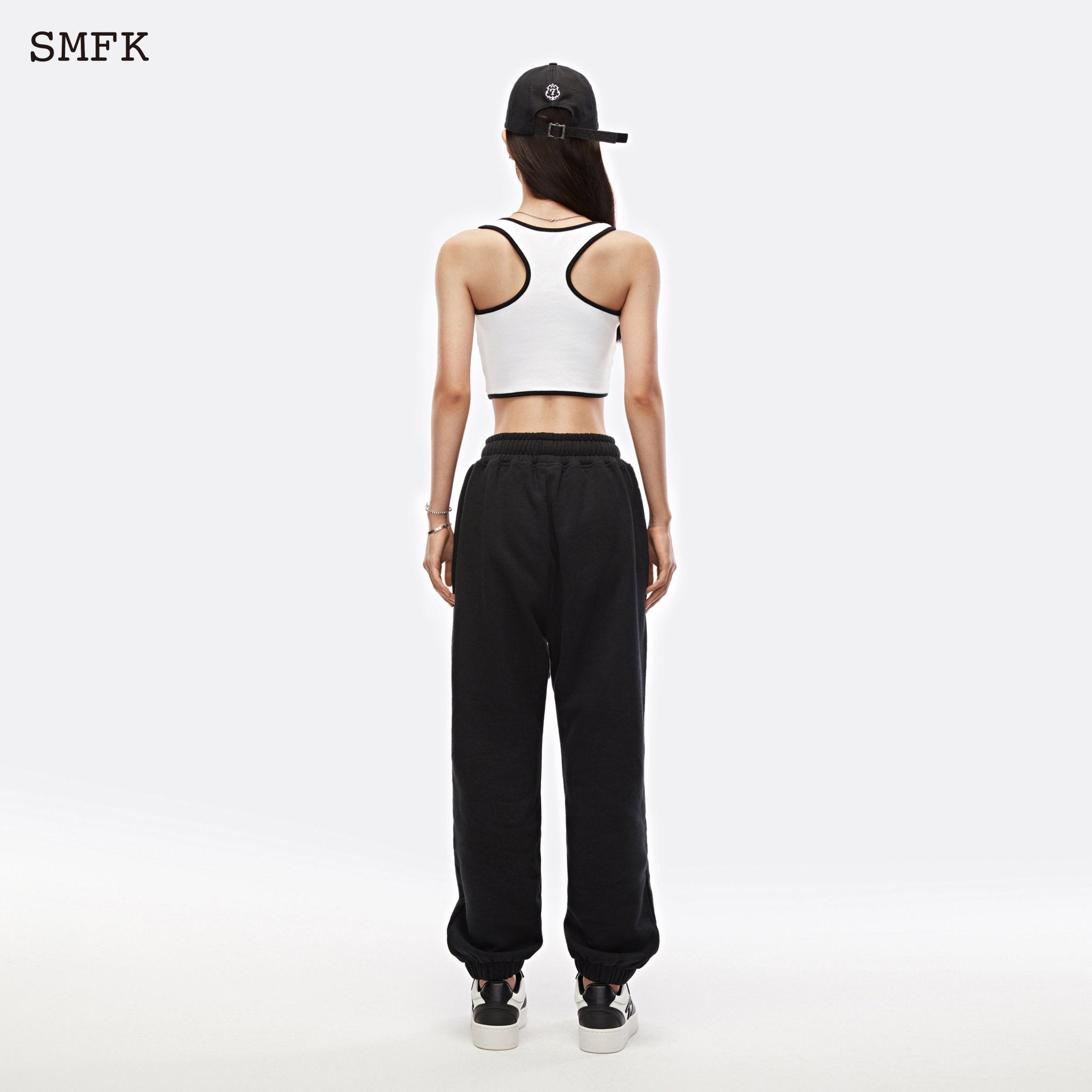 SMFK Compass Cross Retro Sports Undershirt Sky White | MADA IN CHINA