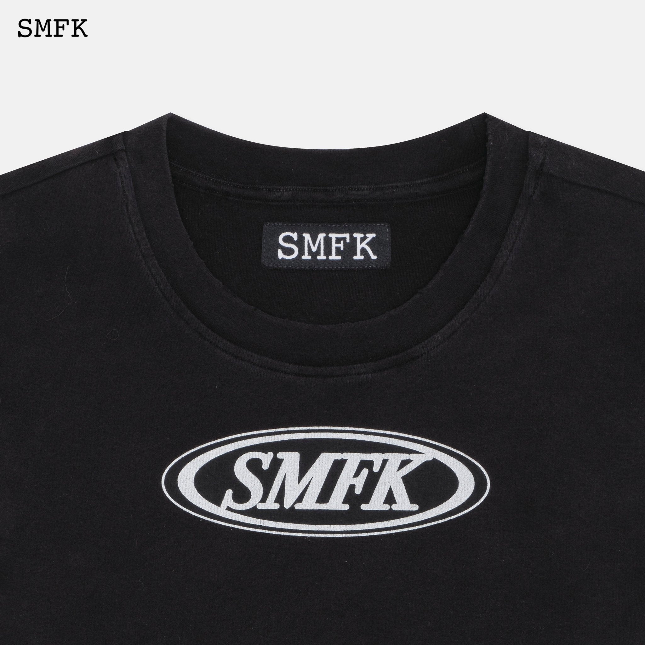 SMFK Compass Dancing Black Short T-shirt | MADA IN CHINA