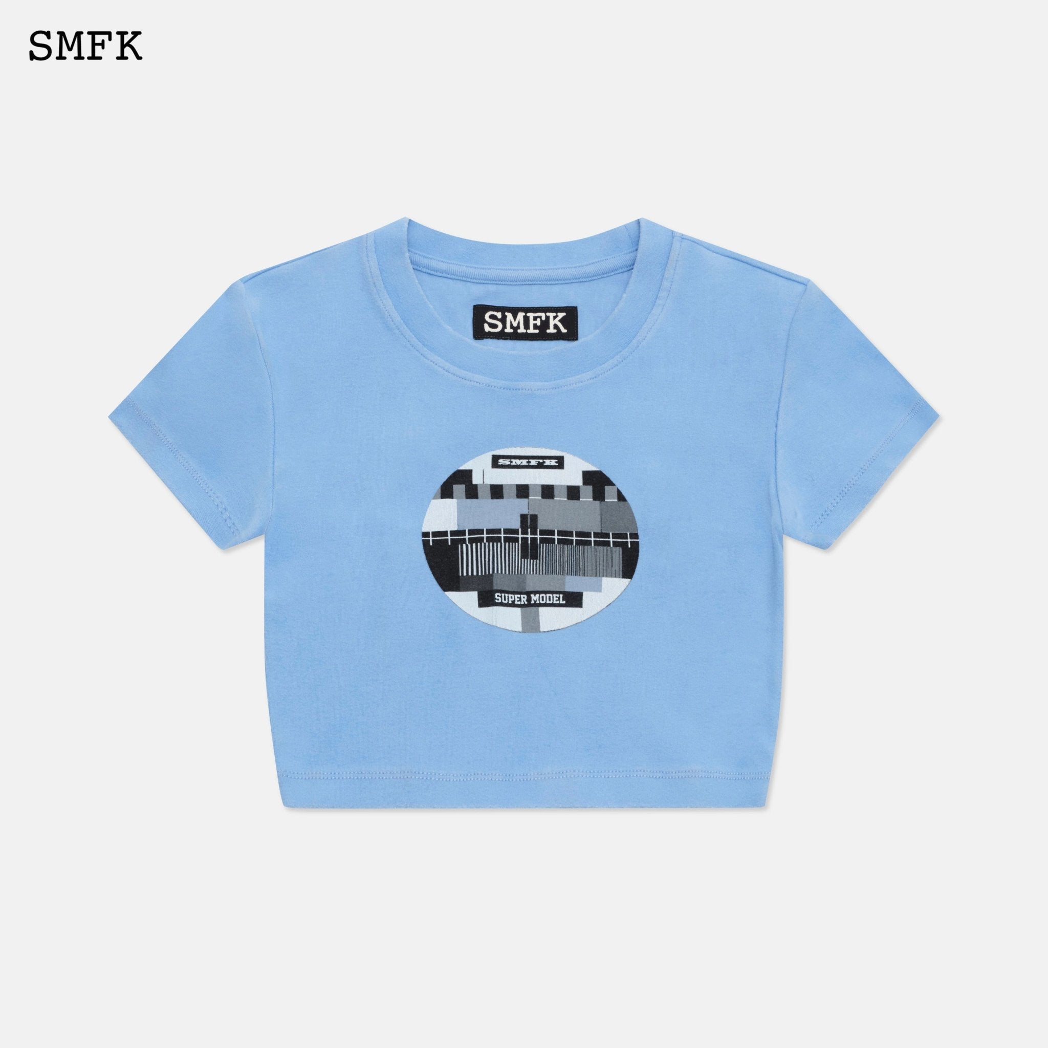 SMFK Compass Dancing Blue Short T-shirt | MADA IN CHINA