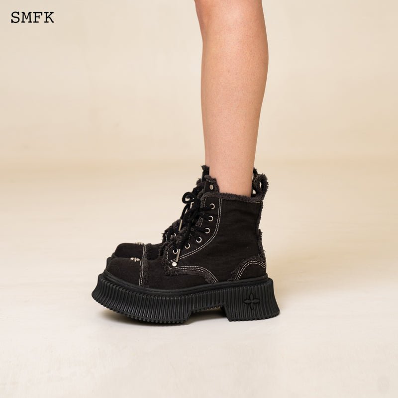 SMFK Compass Dark Biscuit Desert Boots | MADA IN CHINA