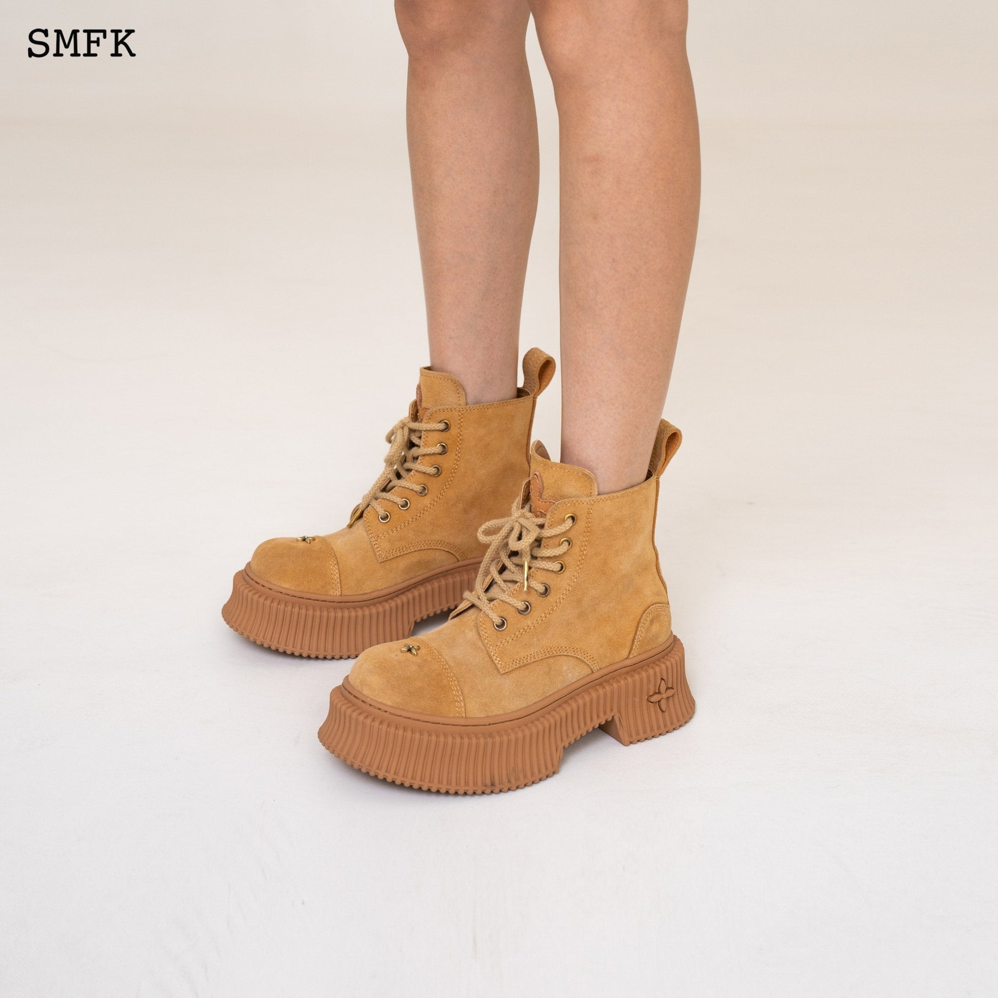 SMFK Compass Gingerbread Desert Boots | MADA IN CHINA